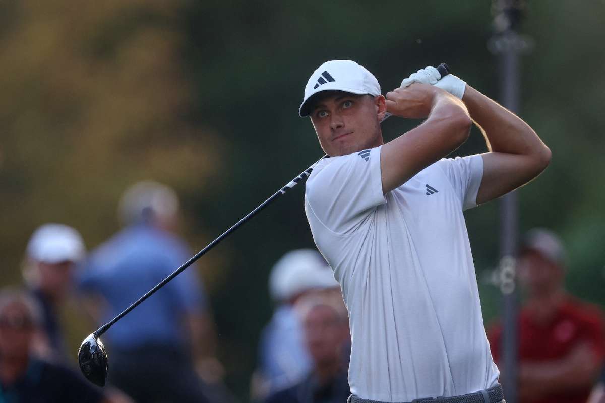 Ryder Cup Rookie Aberg Shares Lead At BMW PGA Championship McIlroy