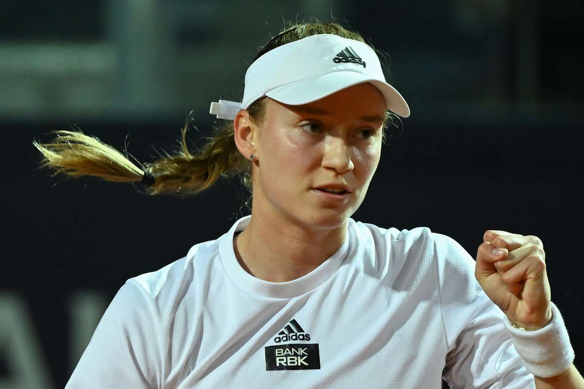 Rom Masters Anhelina Kalinina Und Elena Rybakina Im Endspiel Von Rom