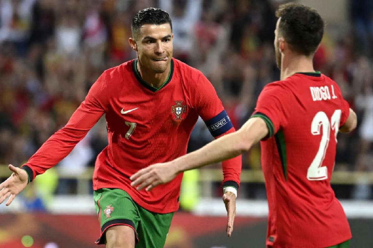 Euro Cristiano Ronaldo Faz Dois Em Ltimo Teste De Portugal Antes Da