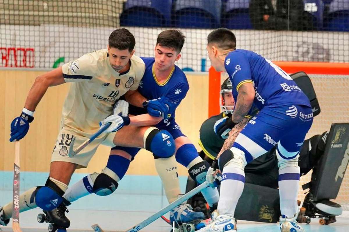 Hóquei em patins FC Porto empata OC Barcelos 4 4 no reencontro