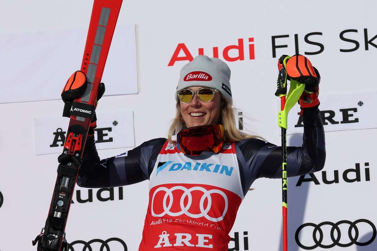 Ski alpin Shiffrin fährt in Are zum Sieg Rekord Flashscore de