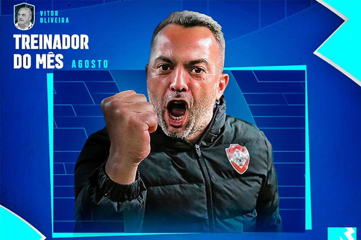 Fábio Pereira eleito treinador do mês de agosto da Liga 2 Flashscore pt