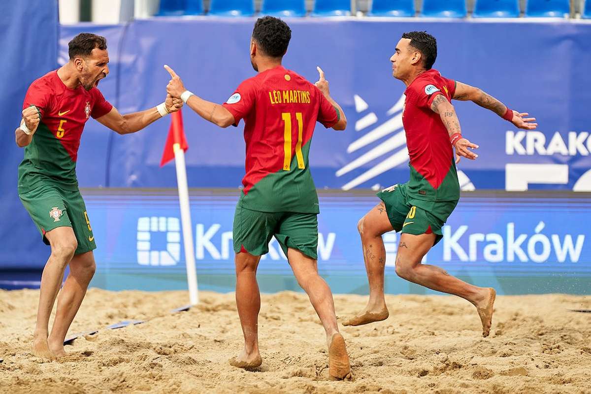 Jogos Europeus Portugal Vence Espanha Na Estreia No Futebol De Praia