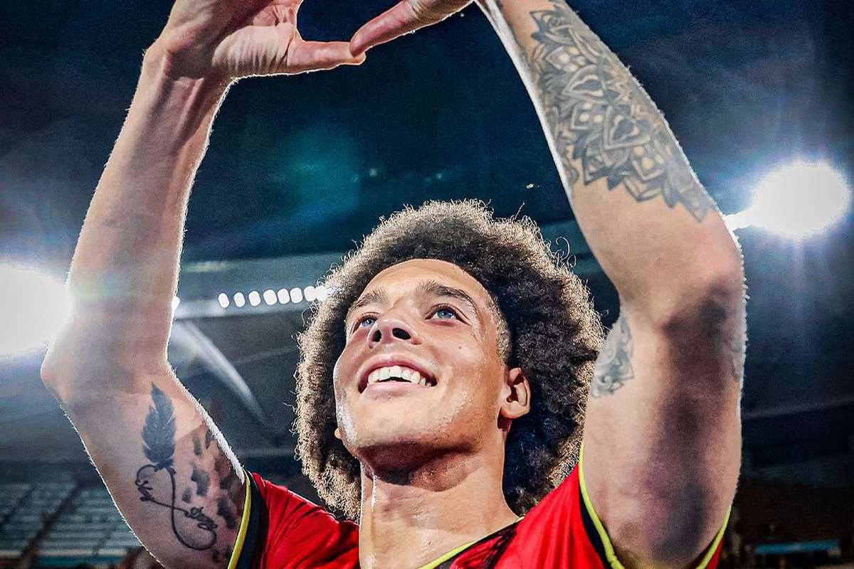 Witsel anuncia su retirada de la selección belga Buena suerte a la