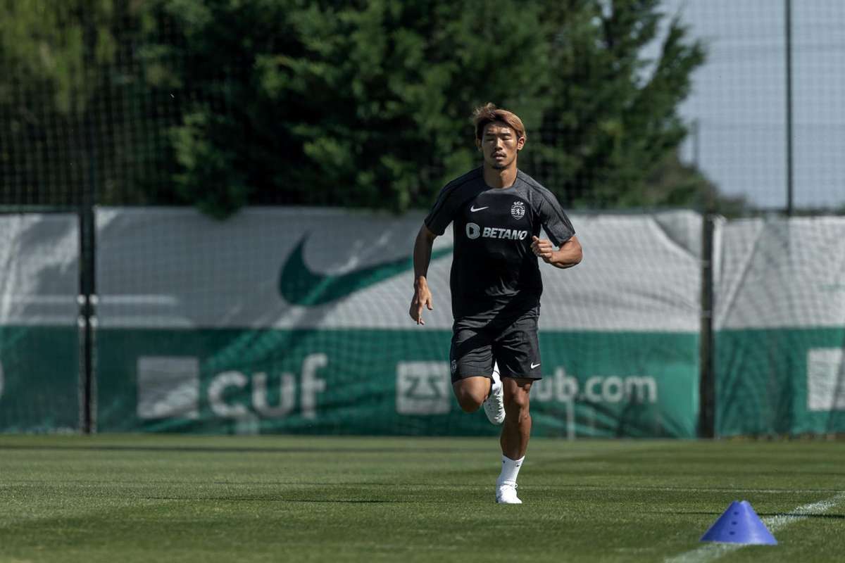 Morita Est De Regresso E Inicia Pr Poca Do Sporting Treino Em