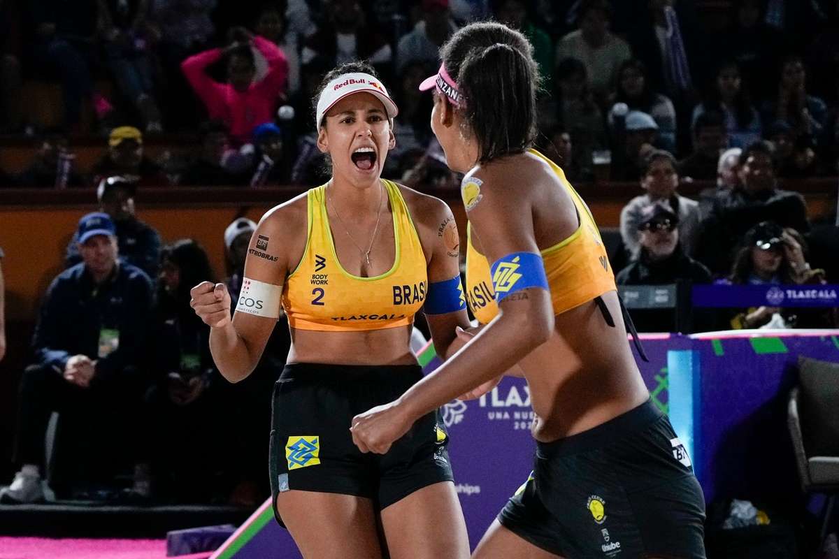 Ana Patr Cia E Duda Vencem Australianas E Est O Na Final Do Mundial De