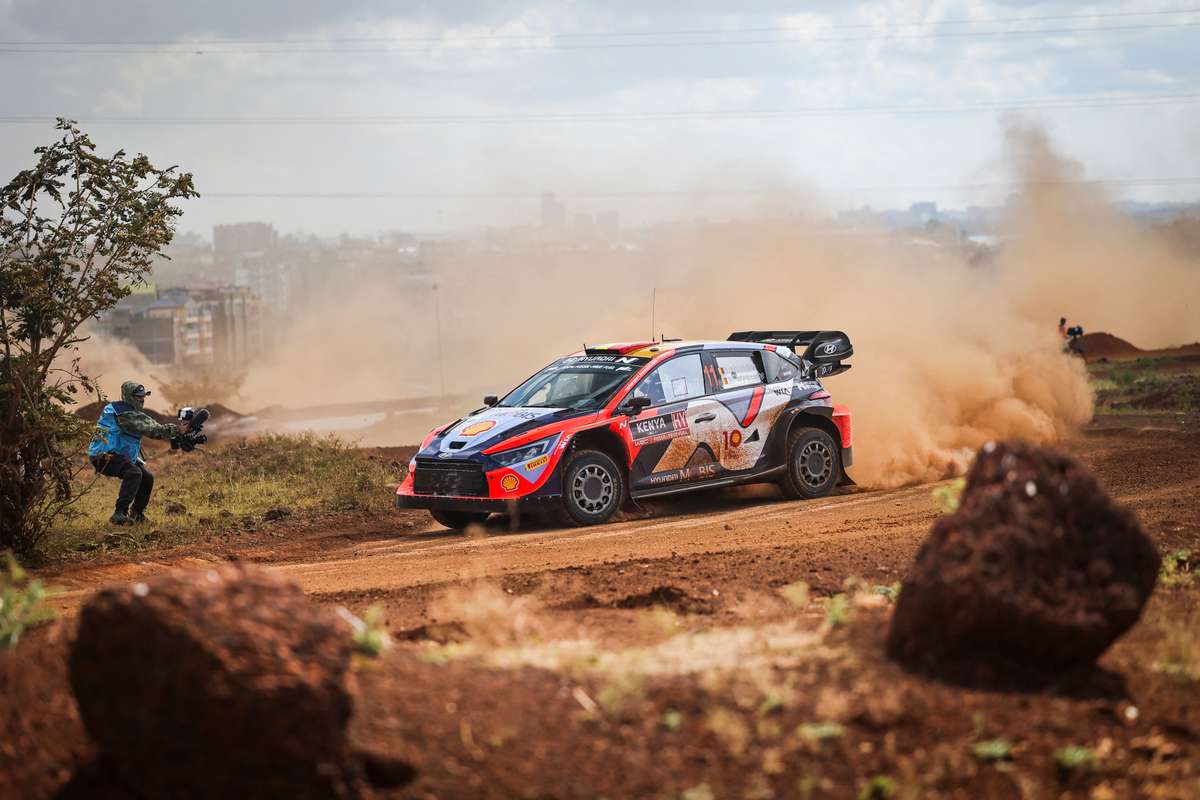 Thierry Neuville Takes Early Lead In Safari Rally Kenya After Winning