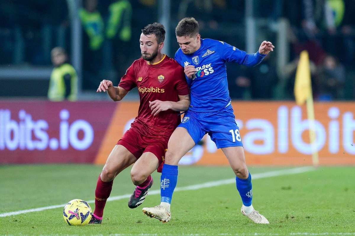 AS Roma Empoli Răzvan Marin în formă bună înainte de duelul cu