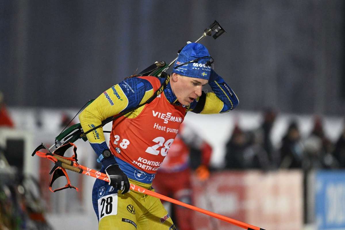 Biathlon Martin Ponsiluoma Vainqueur Kontiolahti Les Fran Ais Hors