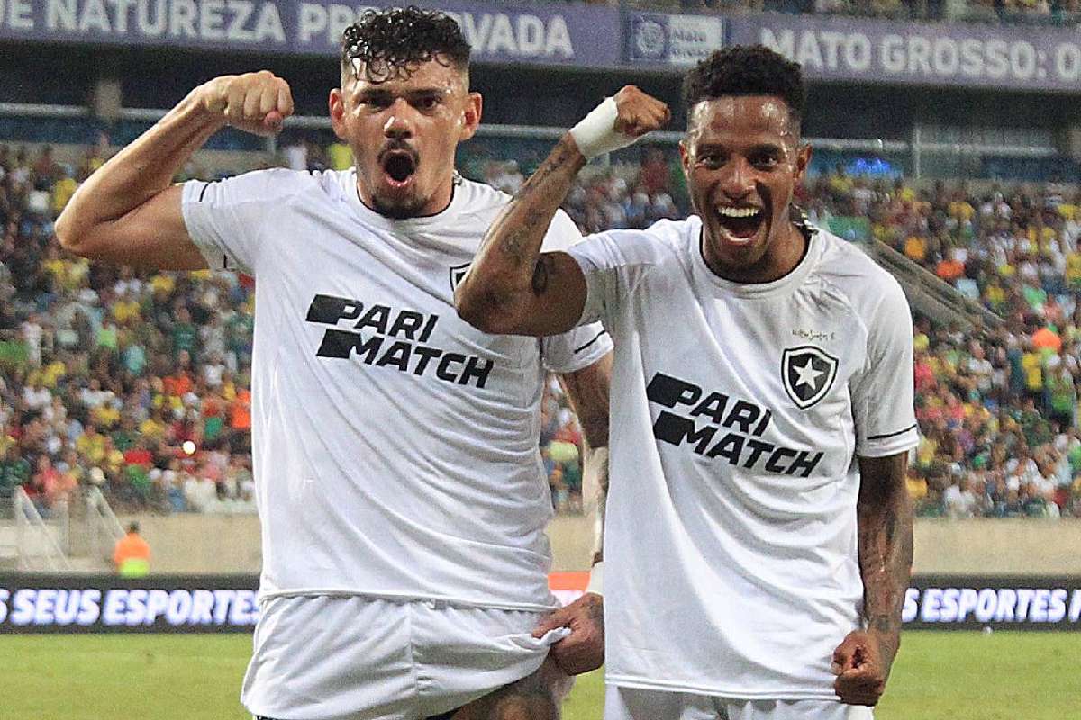 Botafogo bate Cuiabá gol de Tiquinho e abre vantagem na ponta do