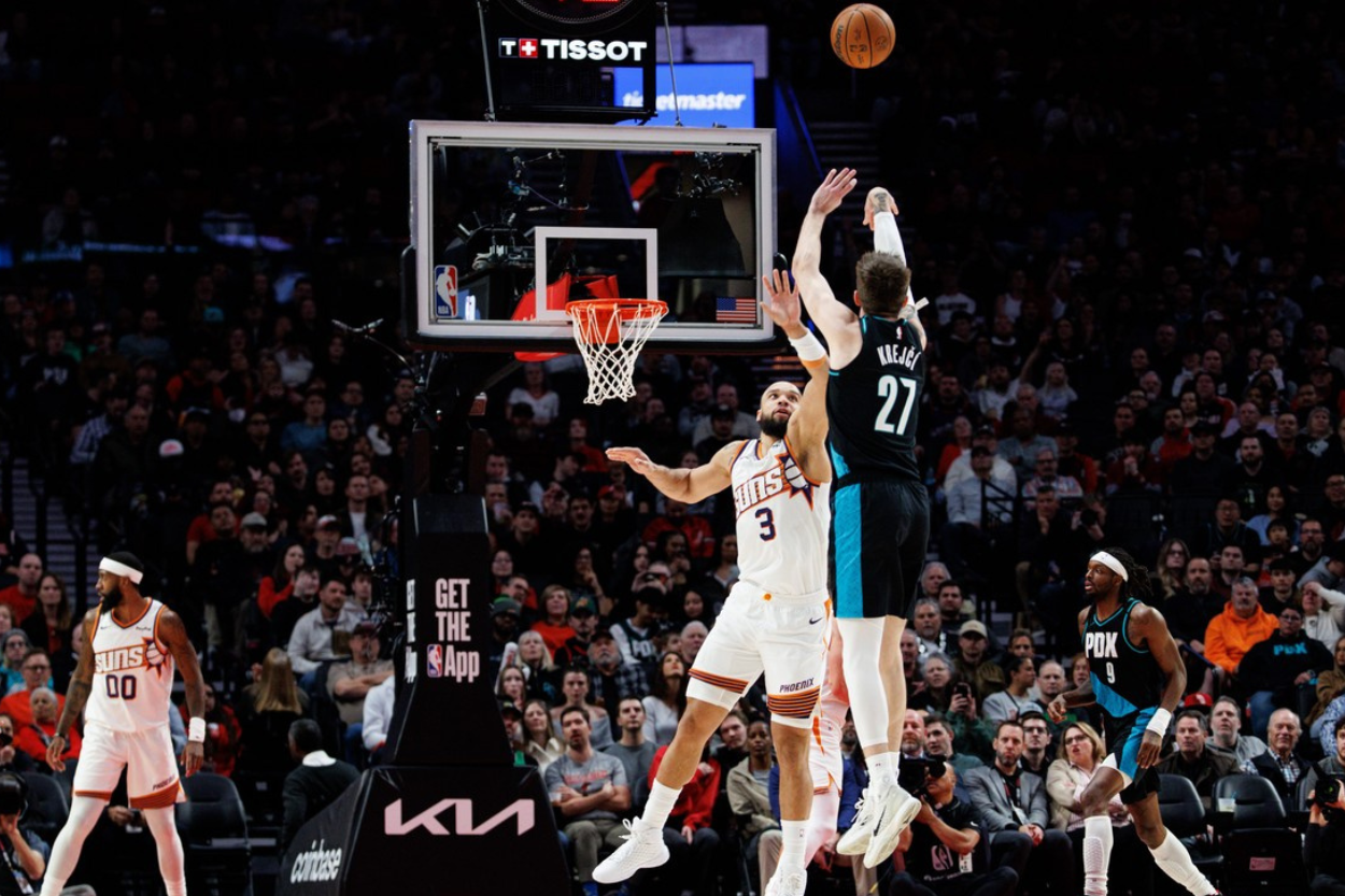 Vit Krejci scores for Portland for the first time