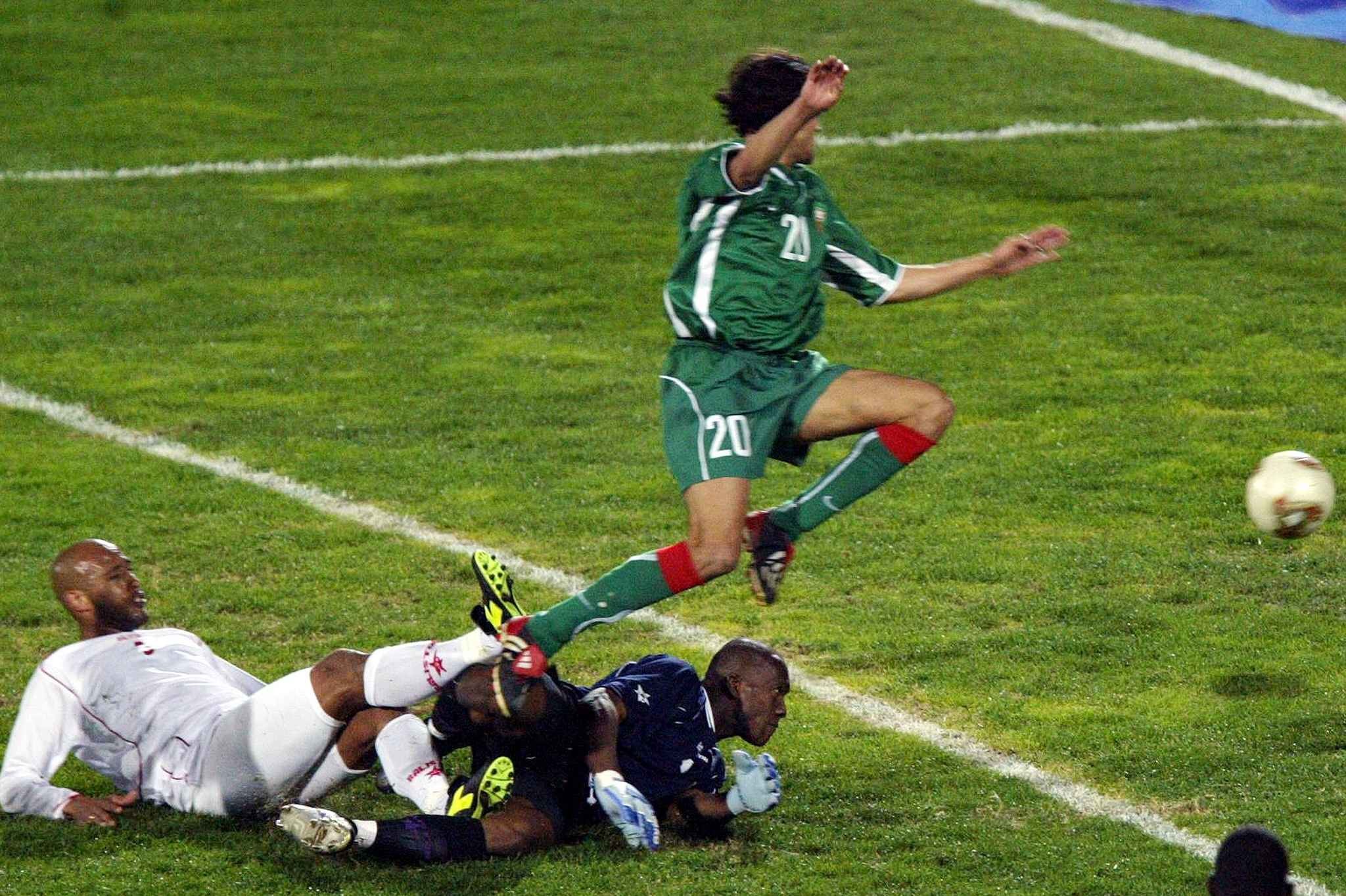 Youssouf Hadji scored against Mali in the 2004 Africa Cup of Nations semi-finals