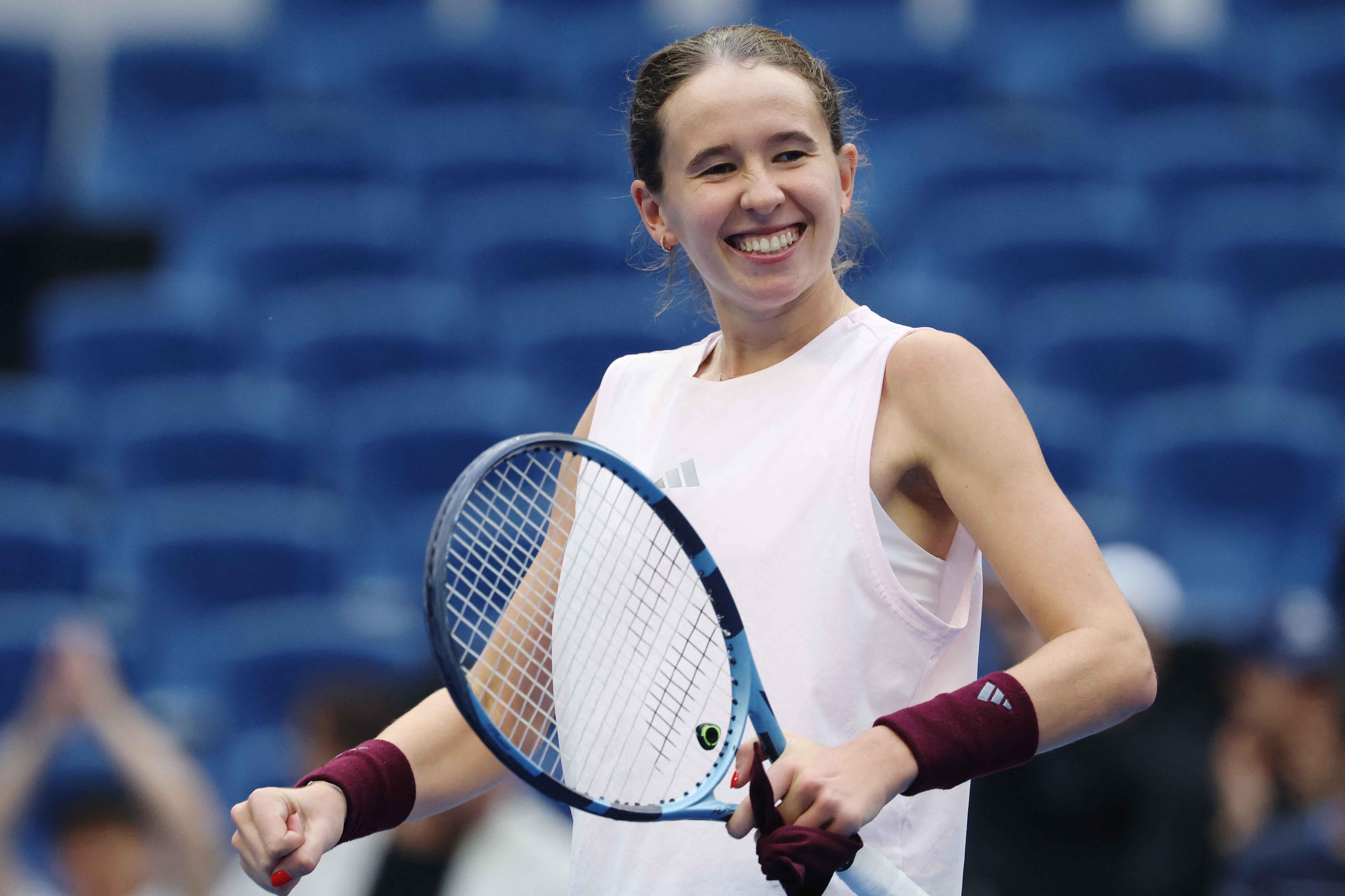 Bartunkova thrashes fellow Czech Muchova to continue dream run in Beijing