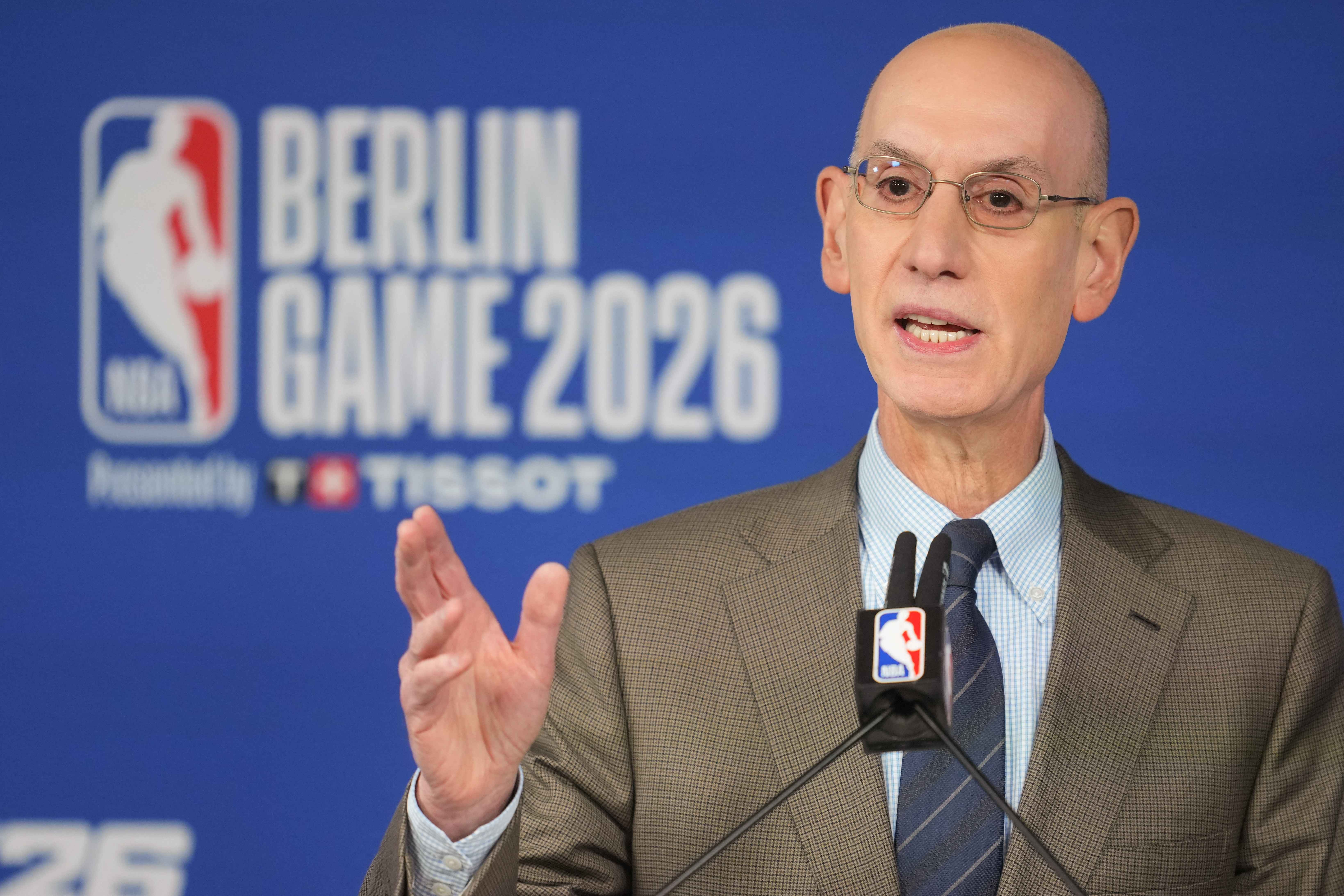 NBA commissioner Adam Silver speaks ahead of 2026 Berlin game