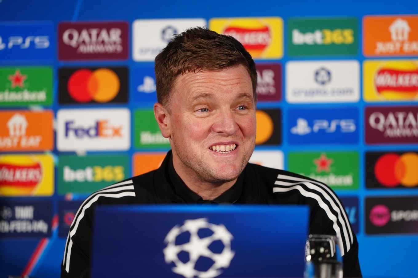 Howe speaks to the media