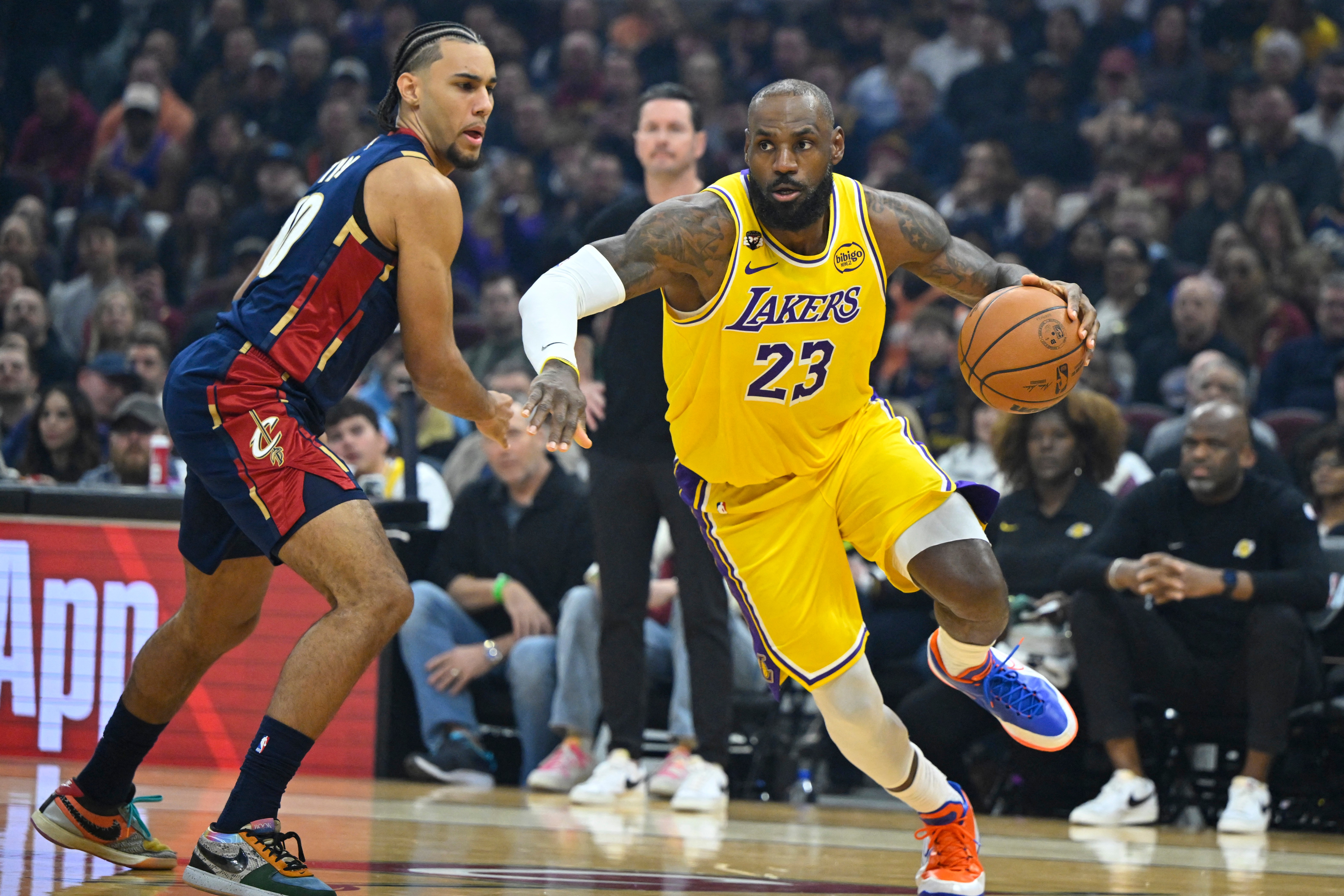The Cleveland Cavaliers managed to beat the Los Angeles Lakers in the NBA on Wednesday.