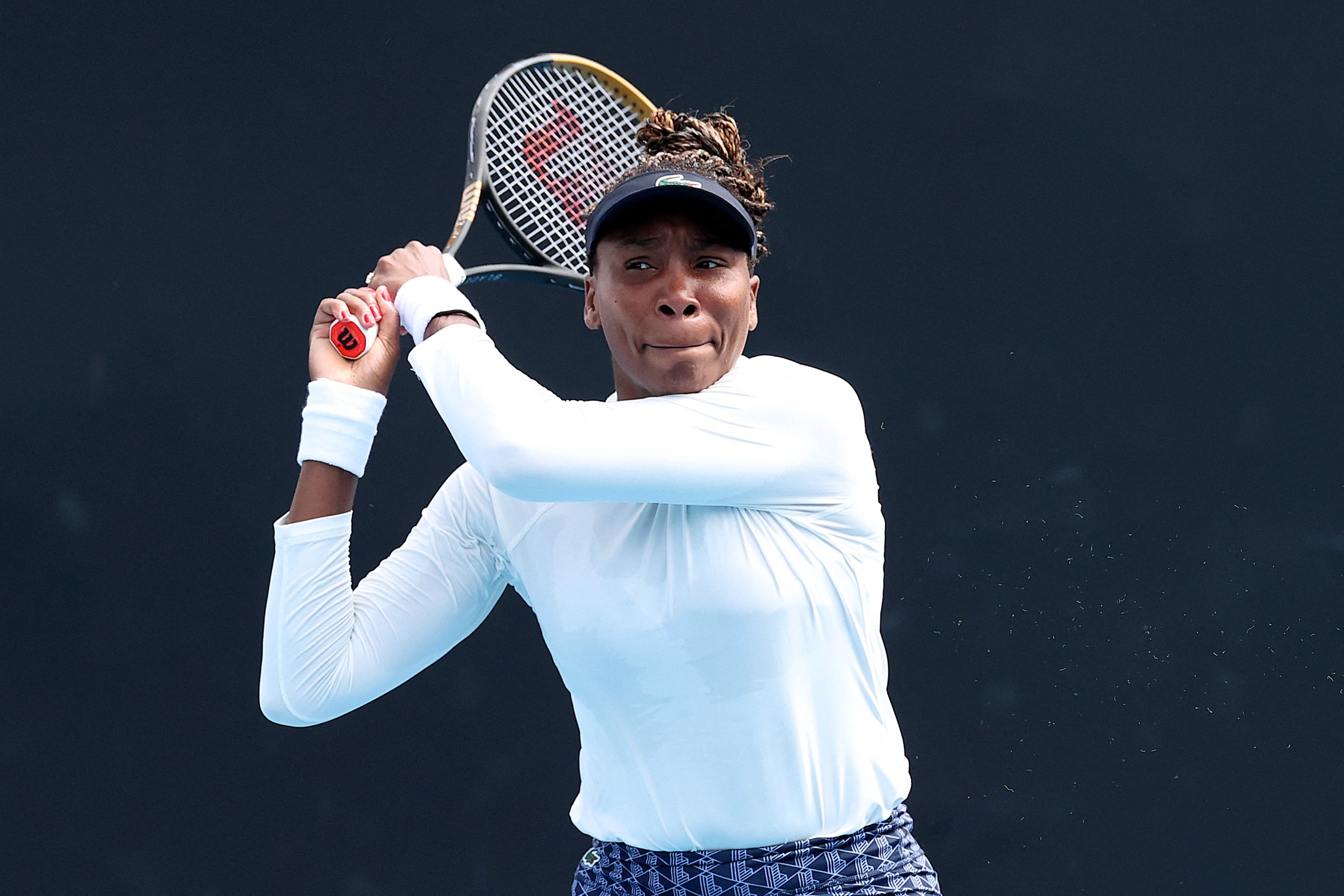 Venus Williams is participating at the Australian Open for the first time in five years.