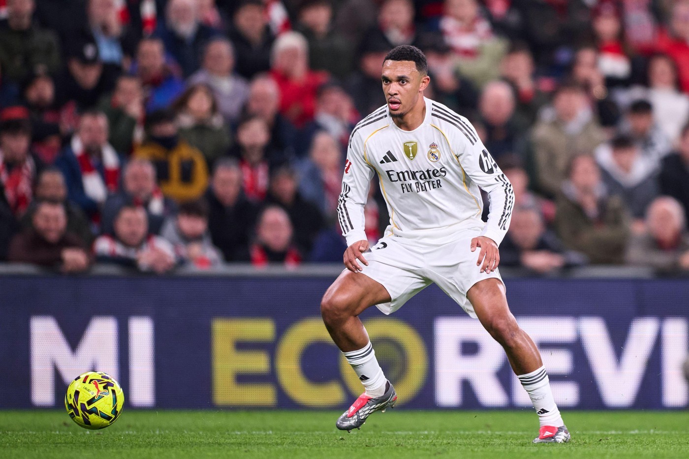 Real Madrid's Trent Alexander-Arnold during the game against Athletic Club