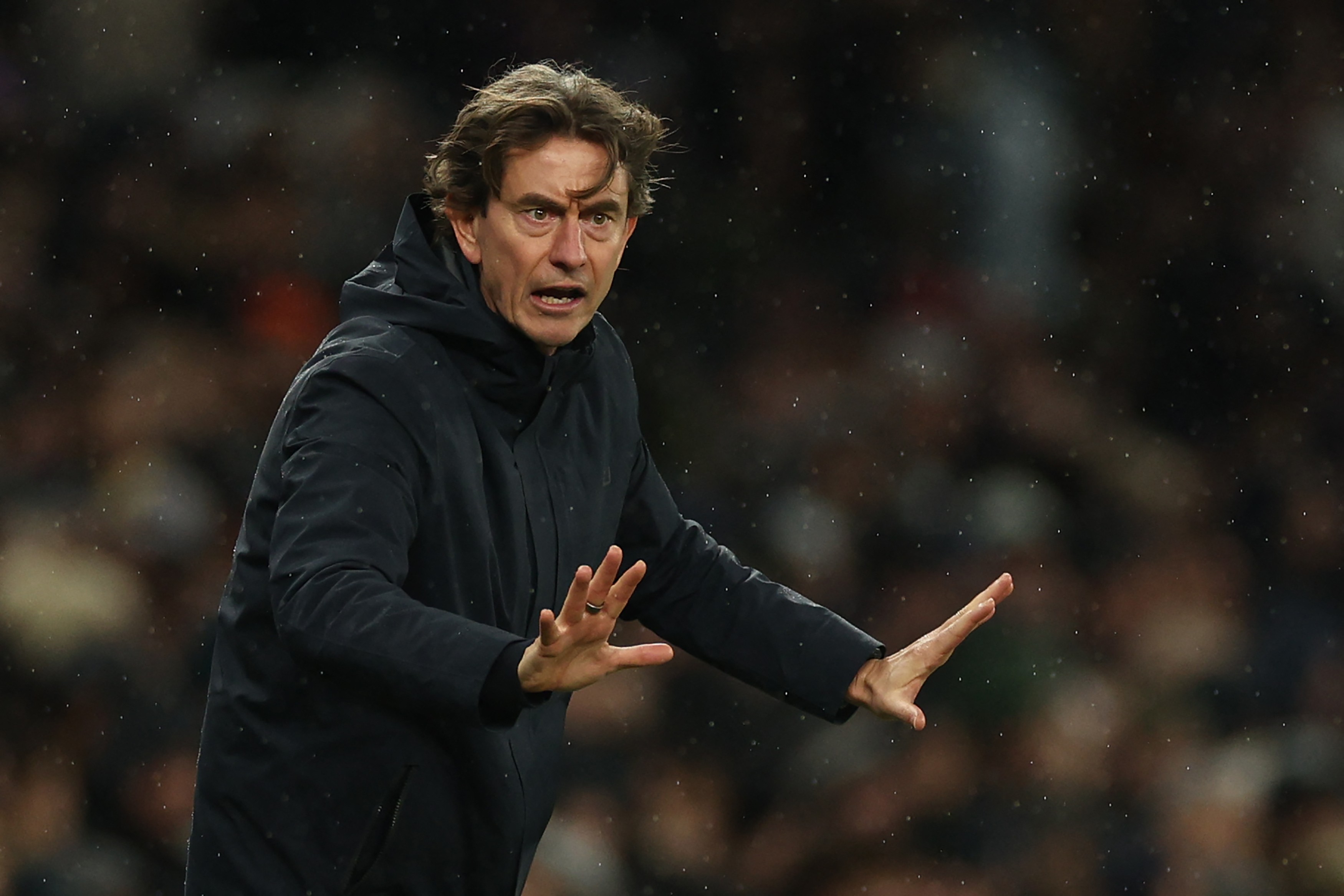 Tottenham manager Thomas Frank is under pressure