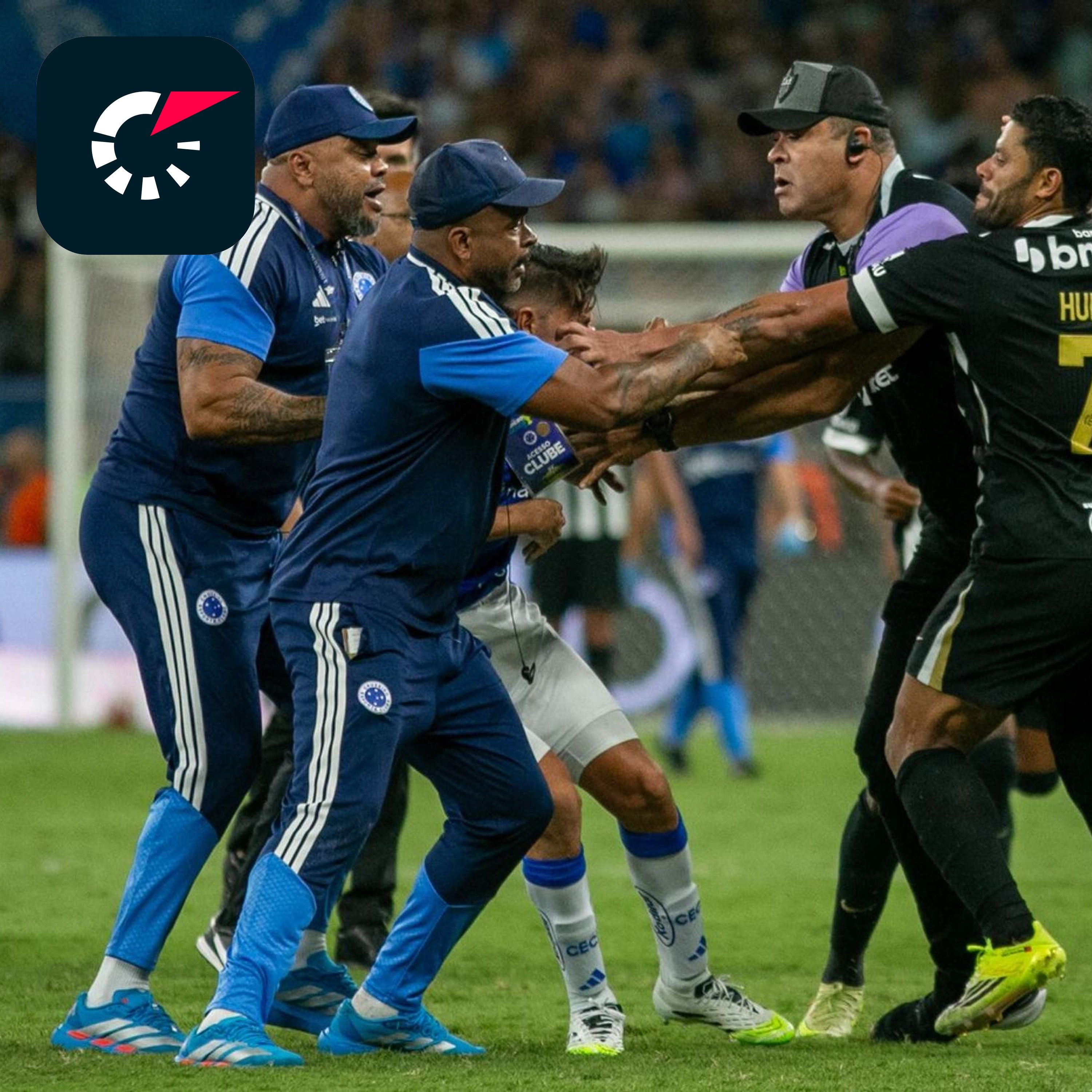 Vítězové a poražení: Největší fotbalová rvačka historie s Hulkem a Preciadem i ukradený kabel VARu