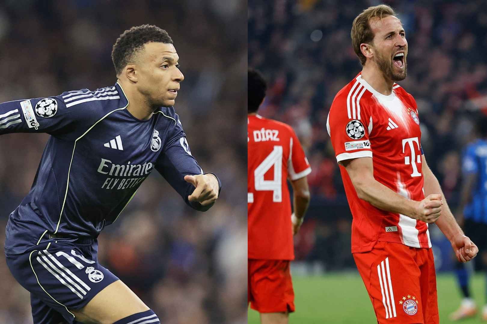 Real Madrid e Bayern fornecem a pólvora da Copa