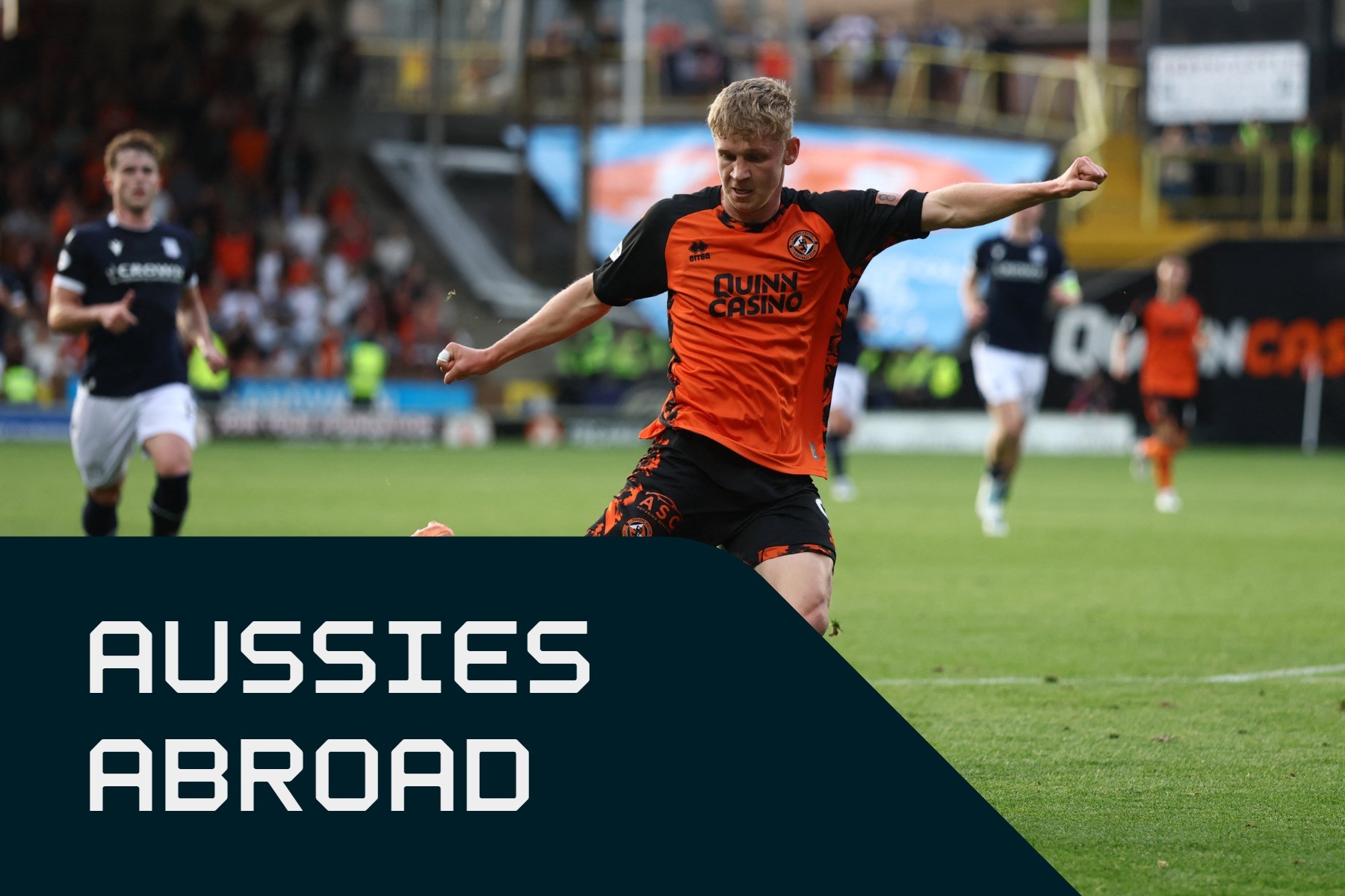 Zac Sapsford in action for Scottish Premiership club Dundee United.