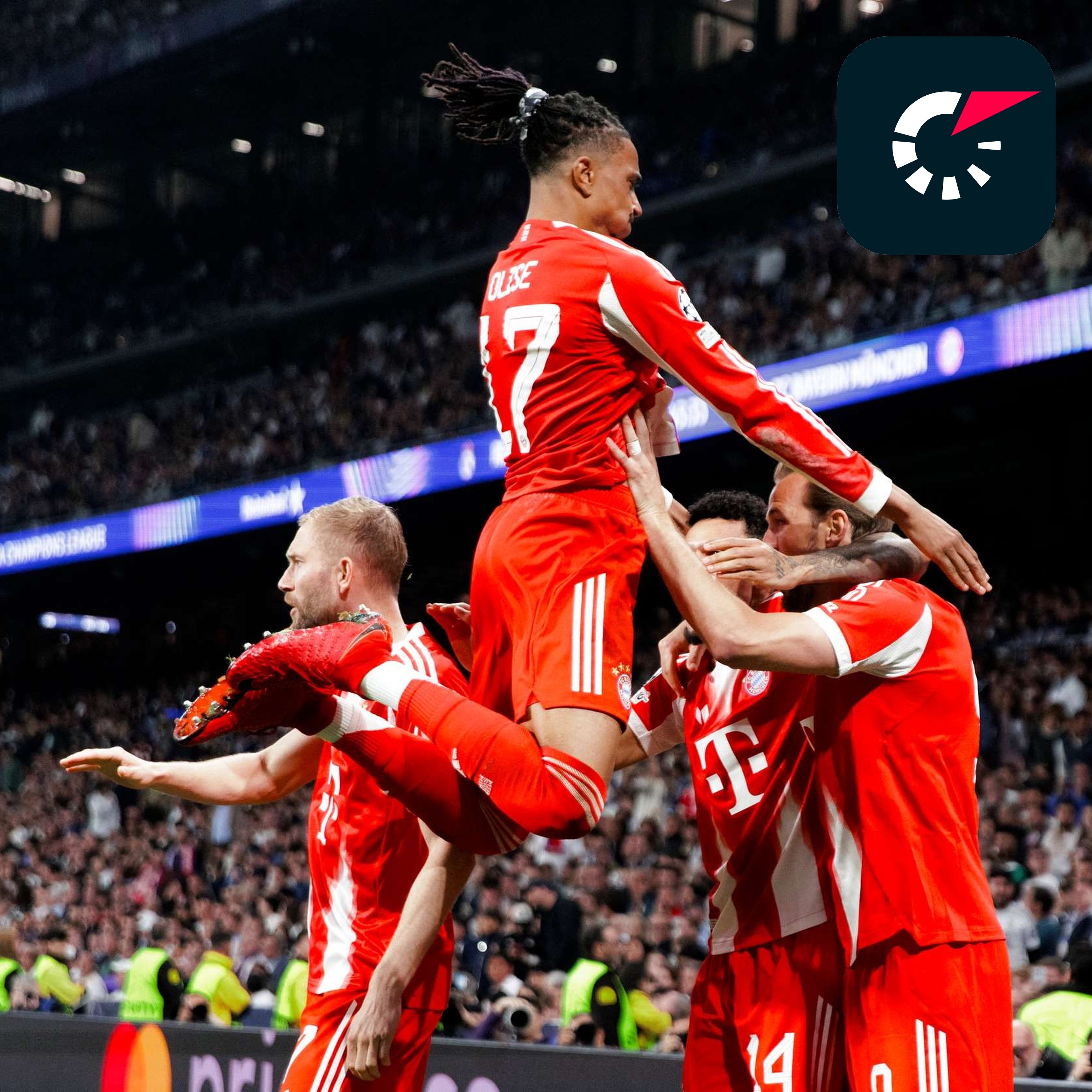 One stat for each team after the UCL quarter-final first legs as Bayern claim huge win