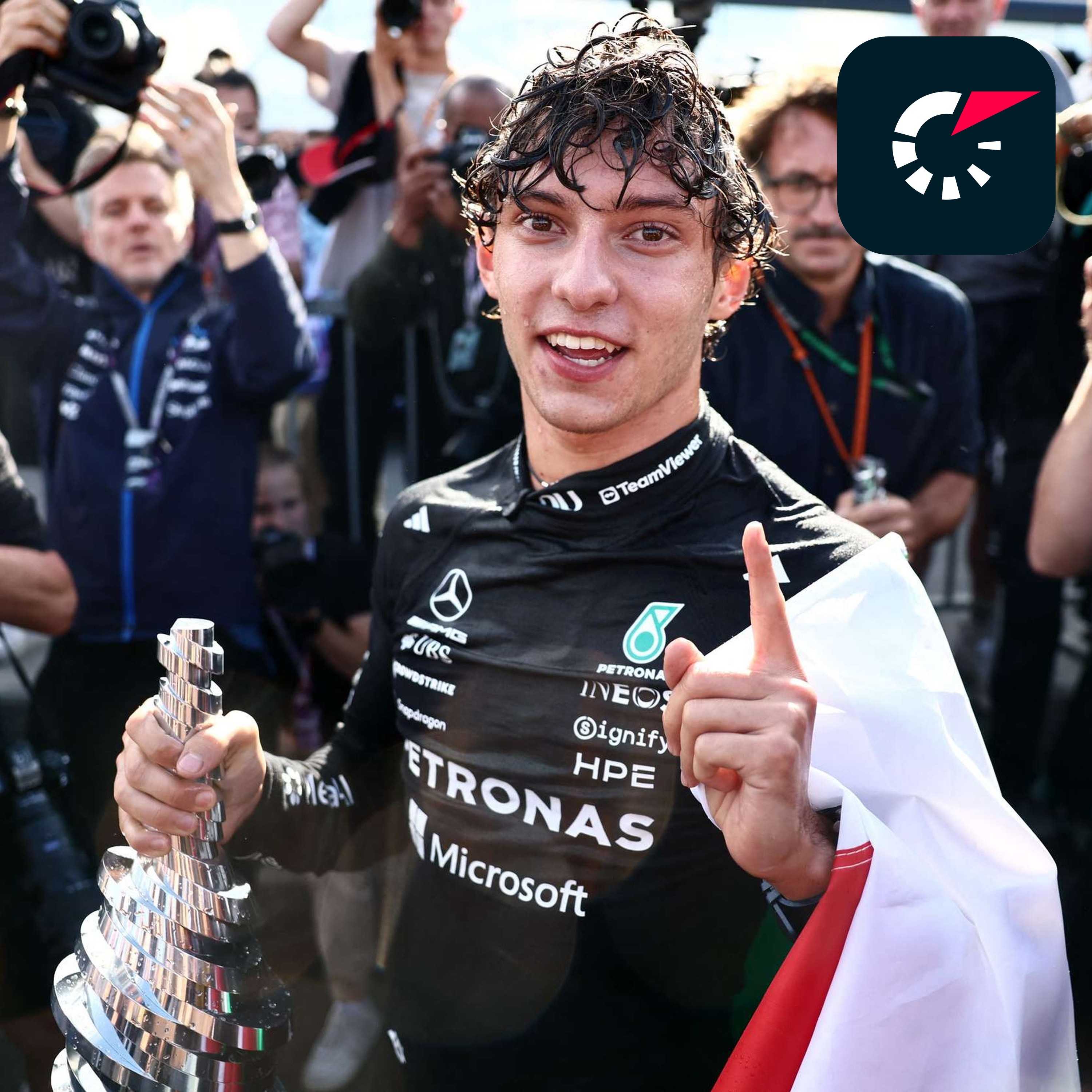 Focus Formula 1: Antonelli mette una mano sul titolo dopo un altro weekend no per Russell episode artwork