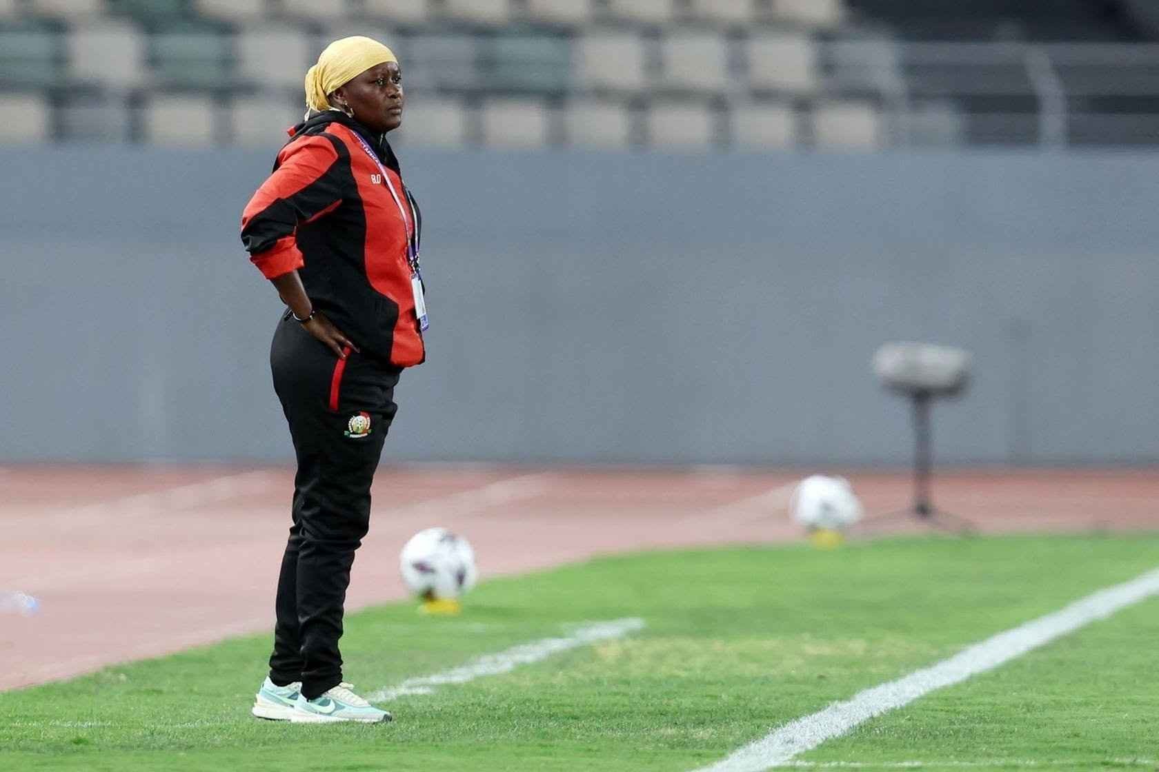 Kenya head coach Beldine Odemba