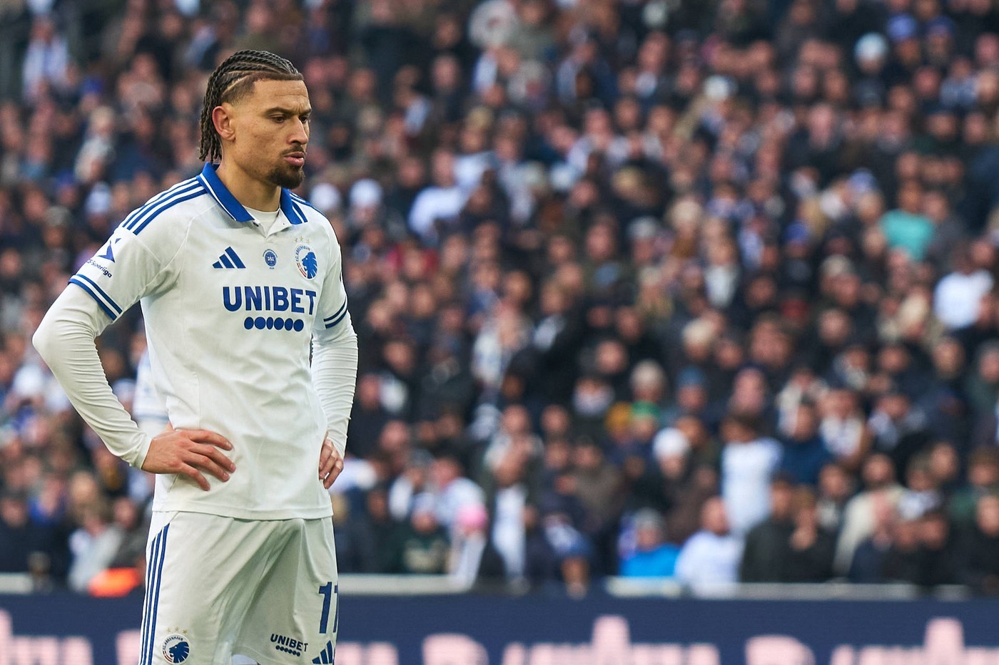 Swedish international Jordan Larsson is certainly not happy with the FC season so far