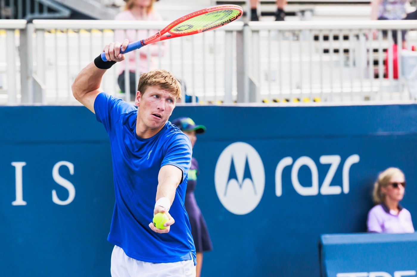 Goransson is through to the Second Round in the Men's and Mixed Doubles