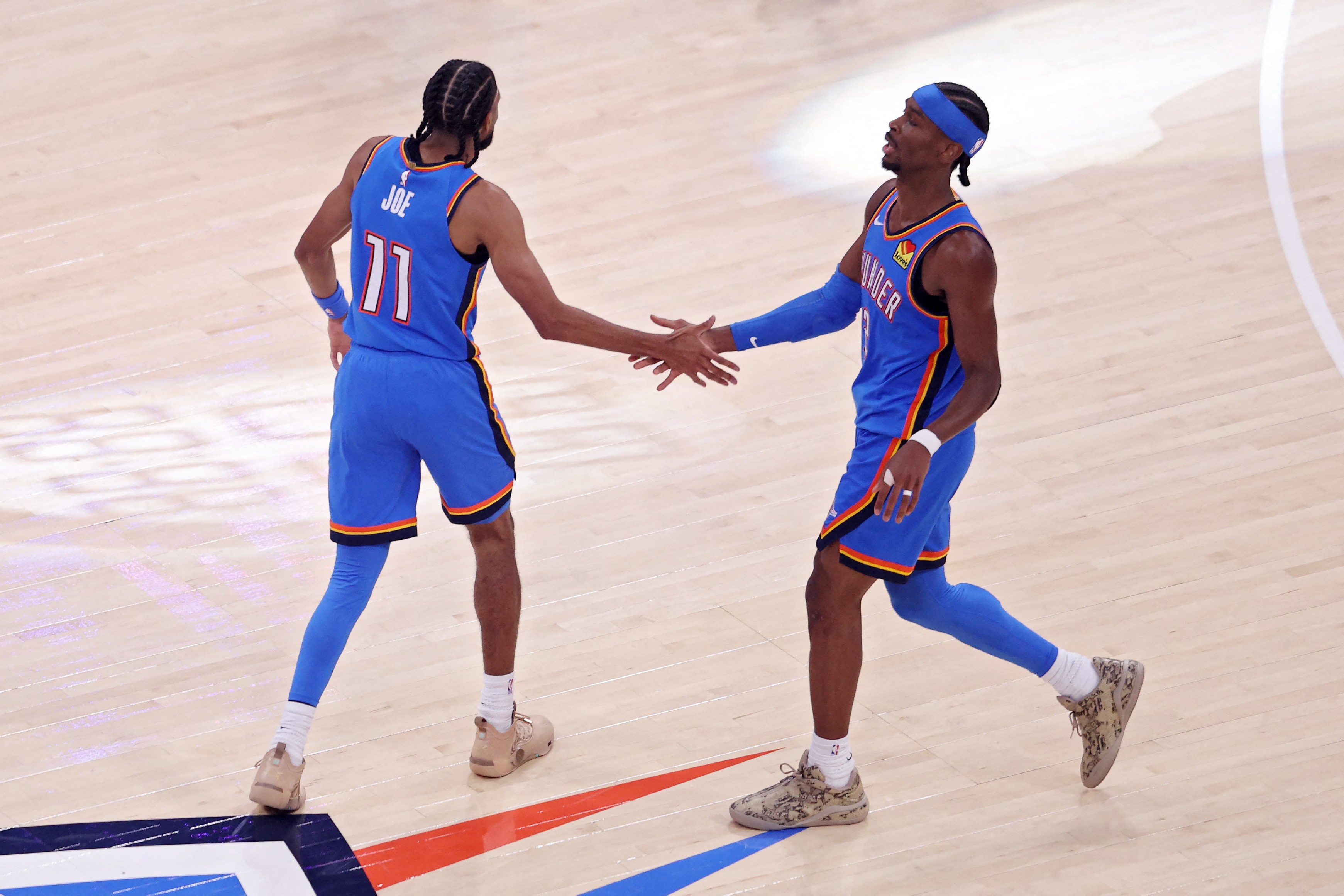 The Oklahoma City Thunder won Game 2 of their Western Conference final series.