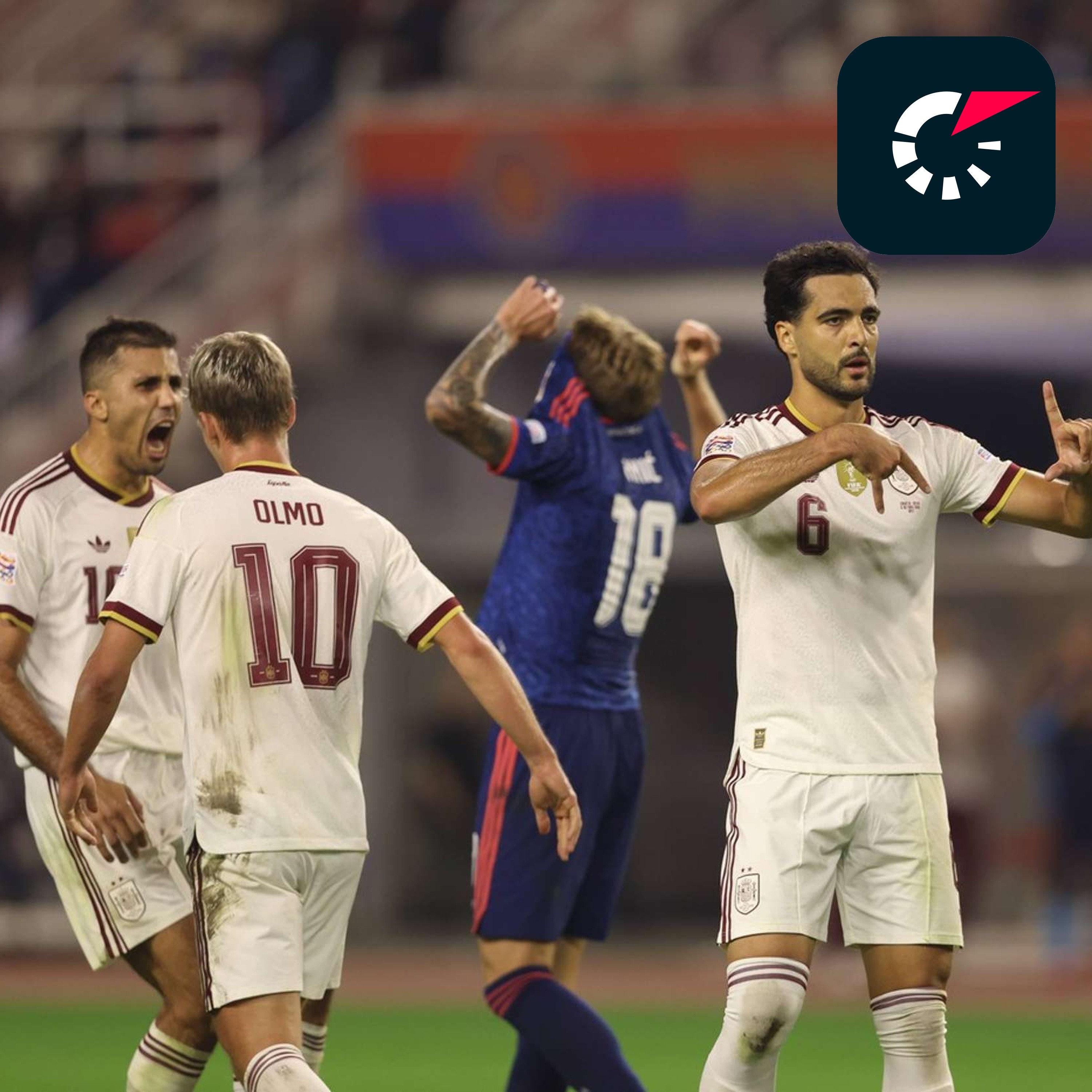 Nations League: la Spagna batte nel finale la Croazia grazie a una doppietta di Merino episode artwork
