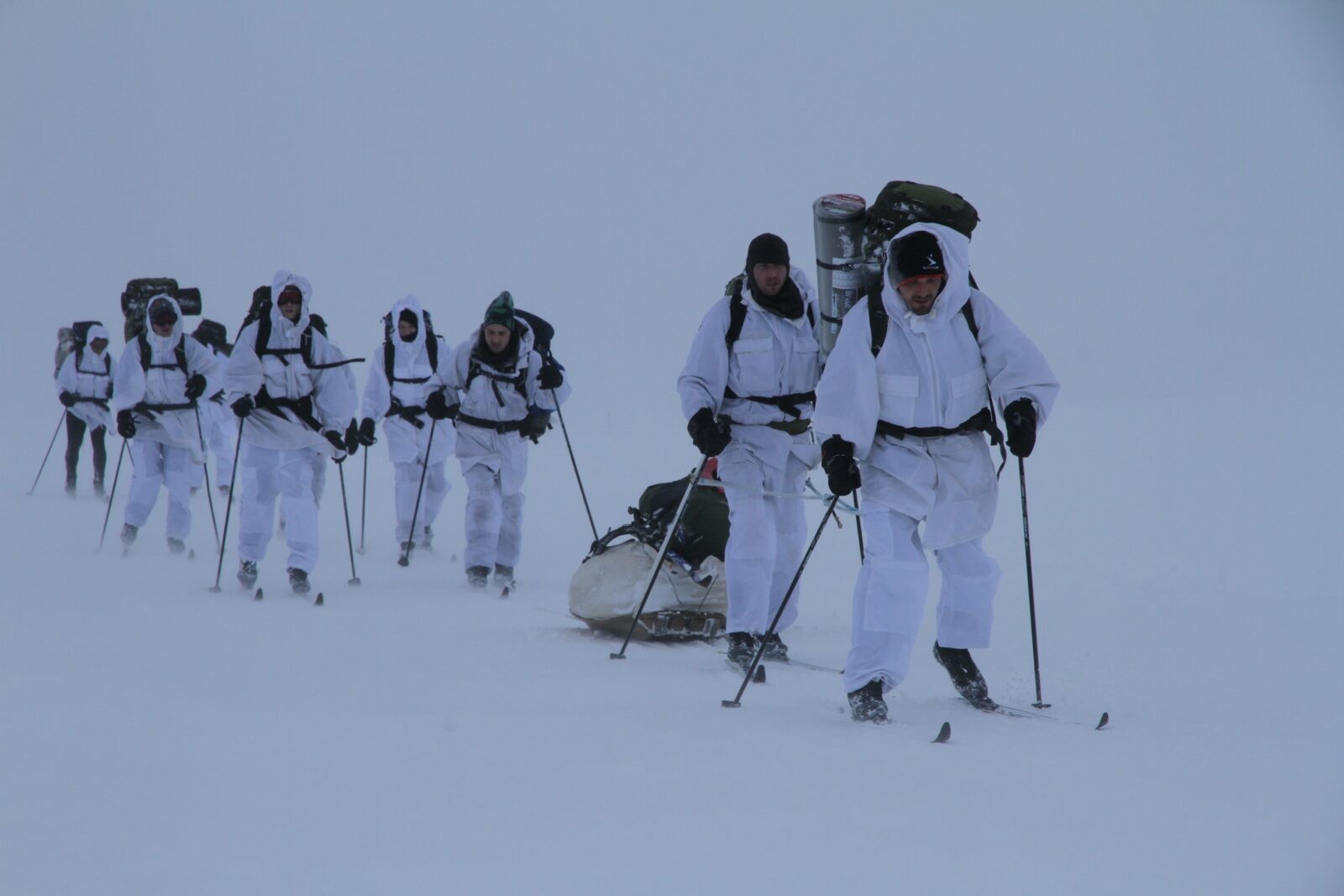The FC Midtjylland players and staff must go through many ordeals on their survival trips