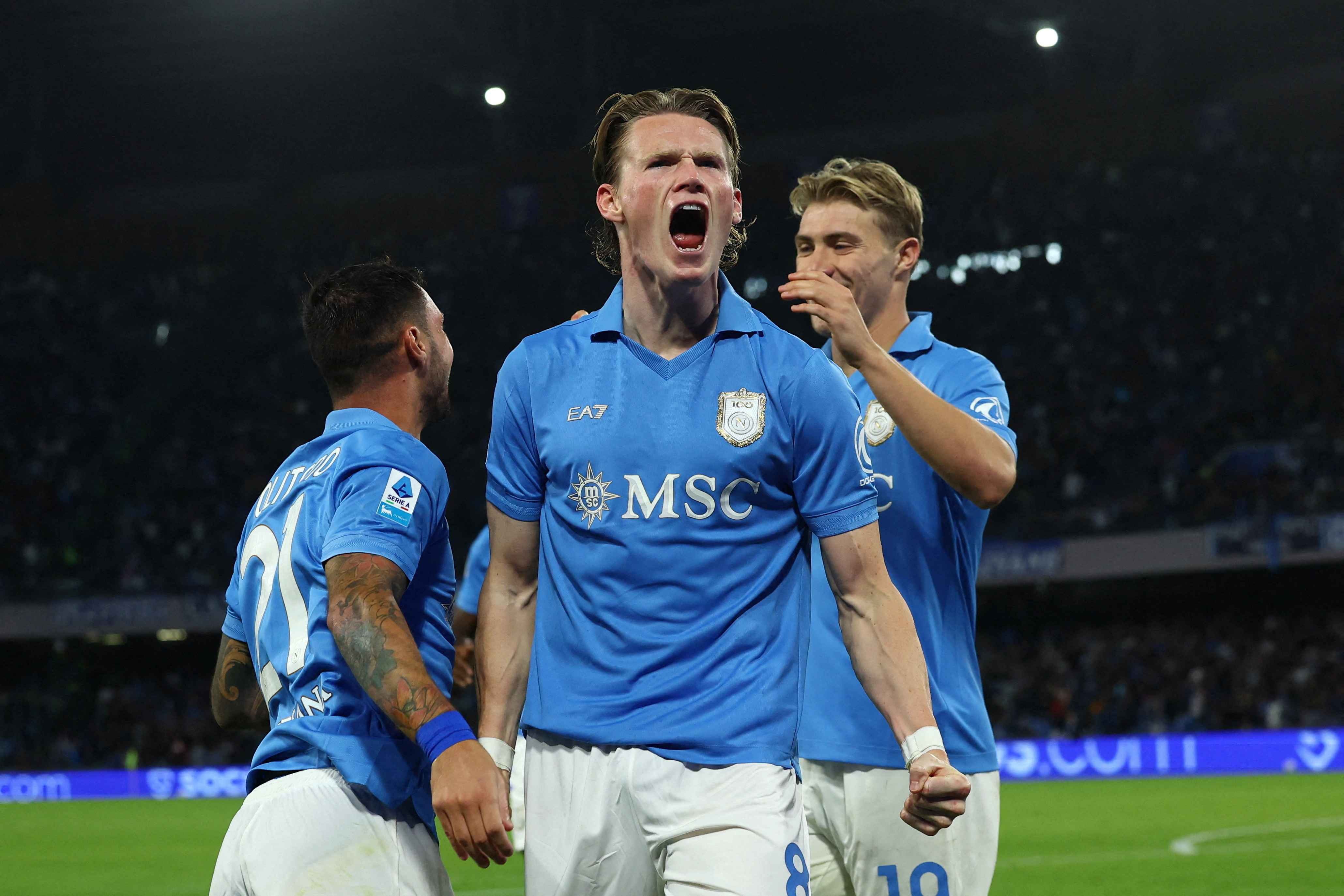 Scott McTominay is back from heart surgery and starring for Napoli