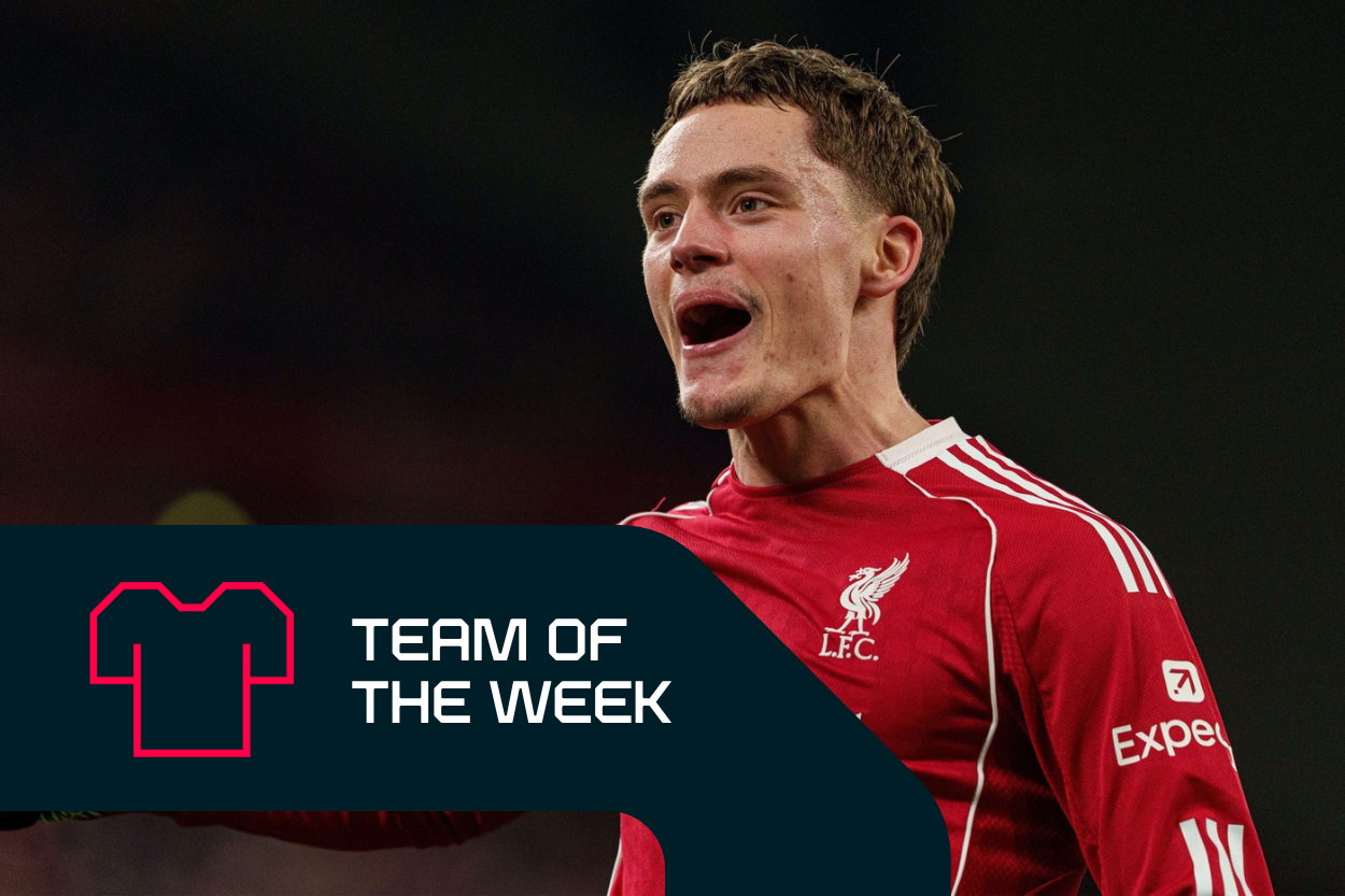 Wirtz celebrates his Liverpool goal