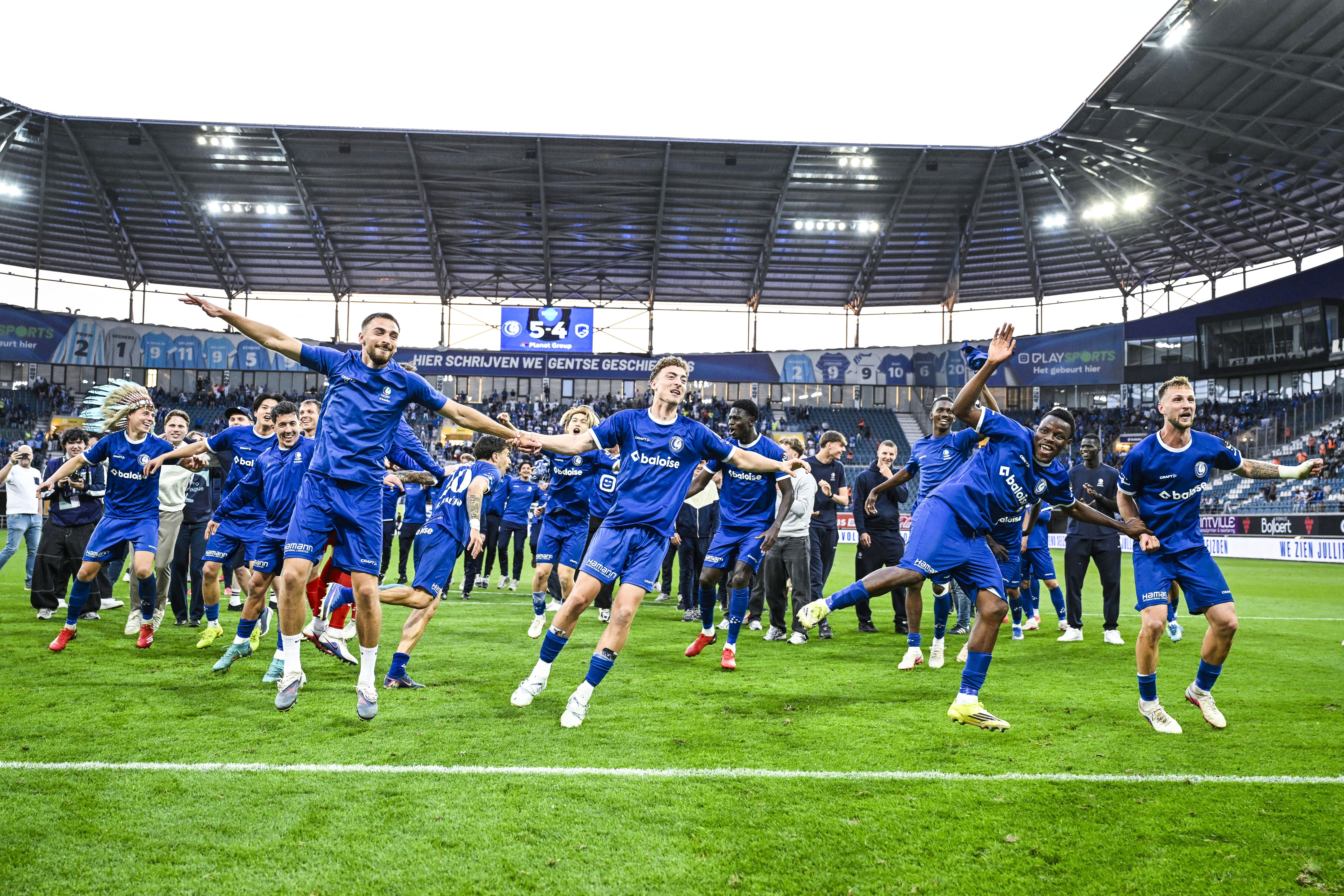 Gent are the last team to qualify for next season's Conference League.