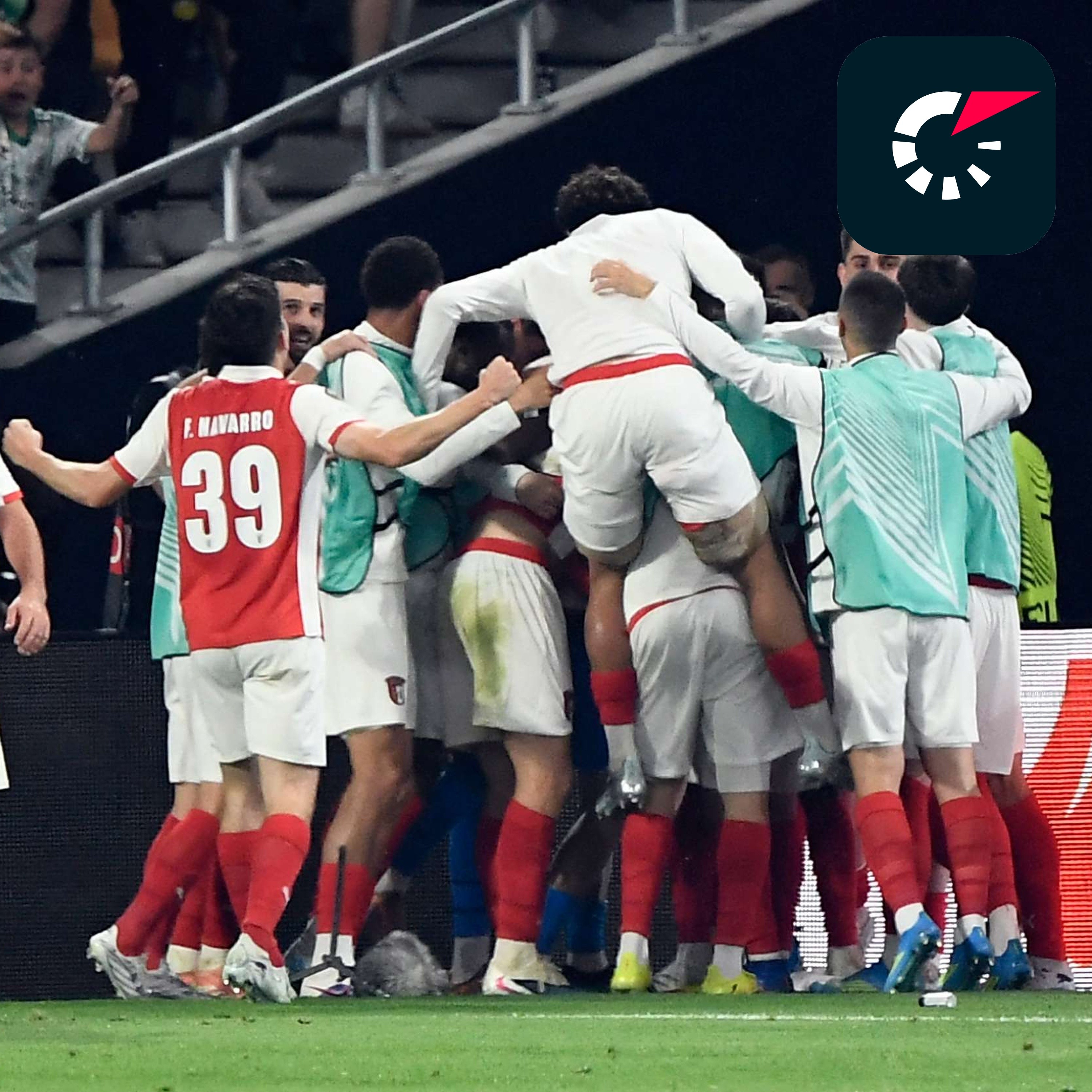 A stat for each team after the Europa League quarter-final deciders as Braga stun Betis