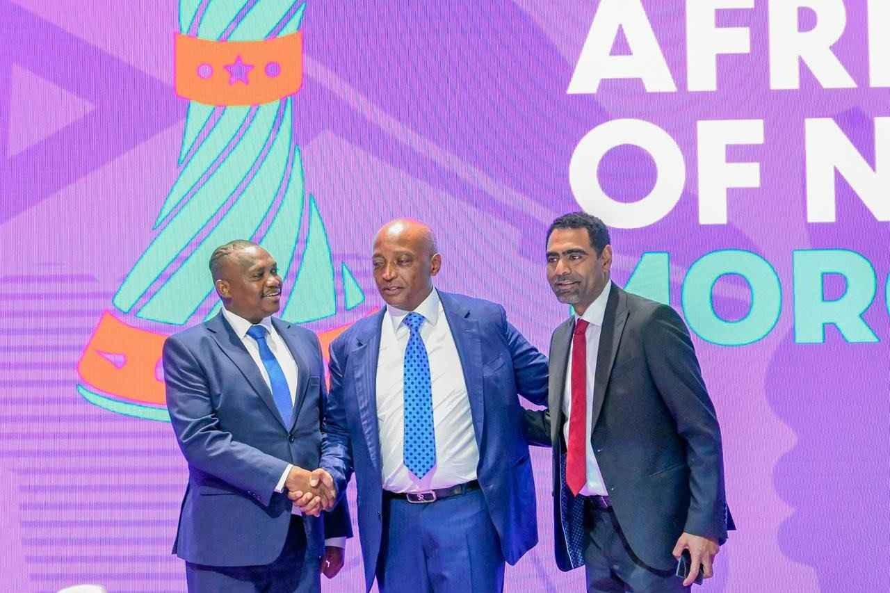 Kenya, Uganda and Tanzania officially receive the flag to host AFCON 2027