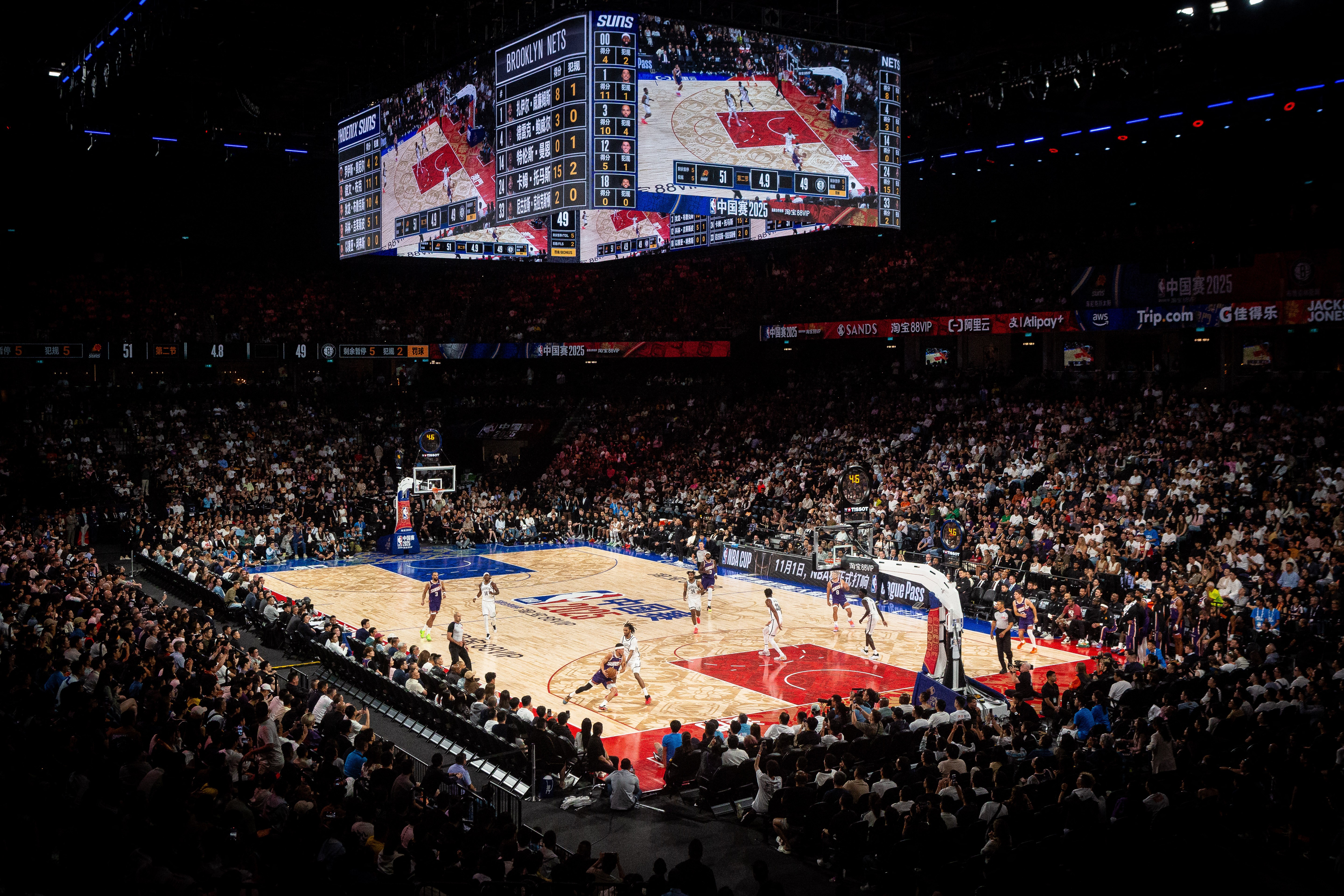 The NBA will see pre-season action in Macau.