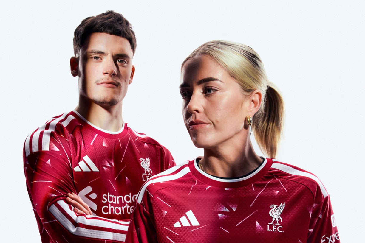 Liverpool unveil home kit for next season inspired by retro look from title-winning season