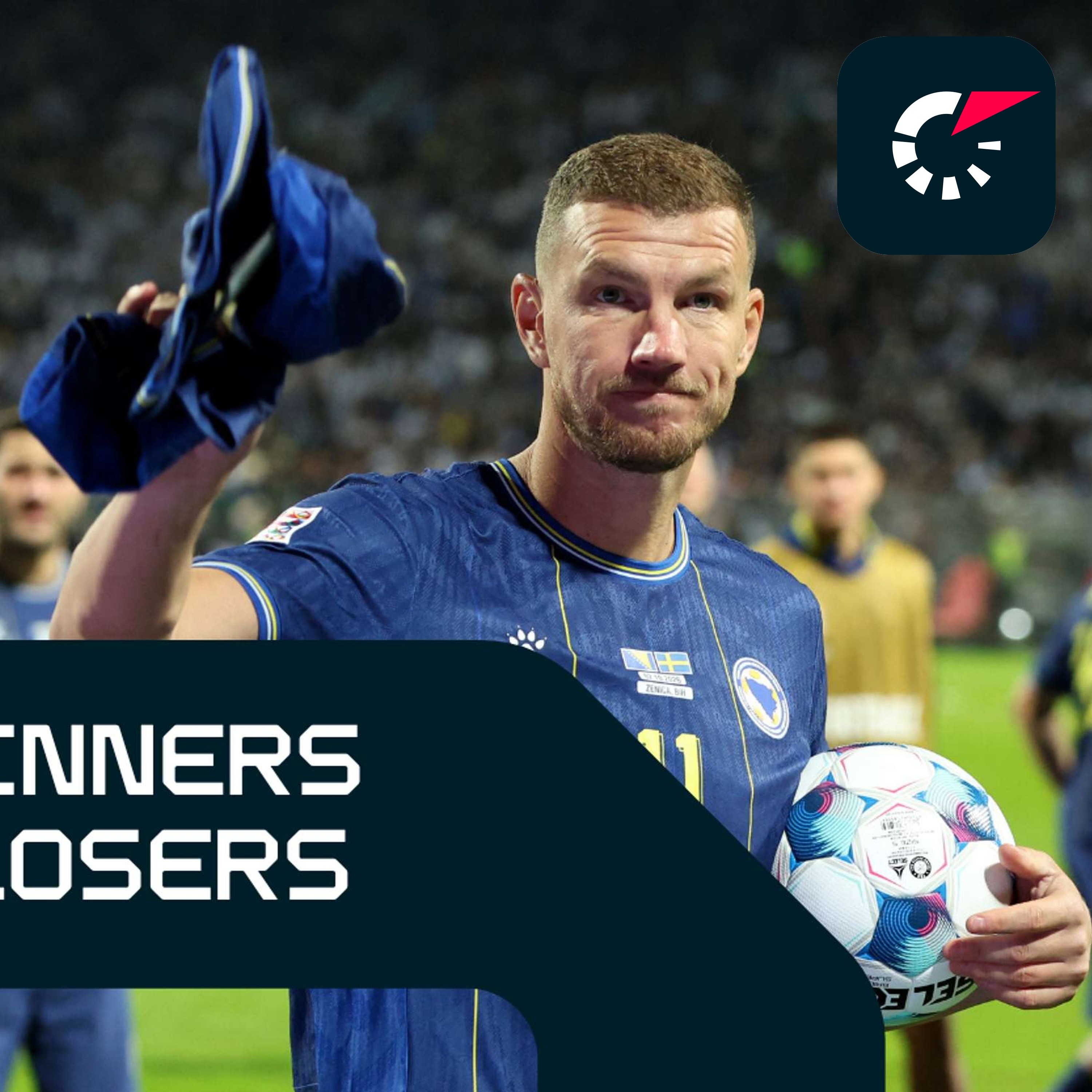 Winners and Losers: Dzeko bids Bosnia farewell as Ronaldo throws tantrum