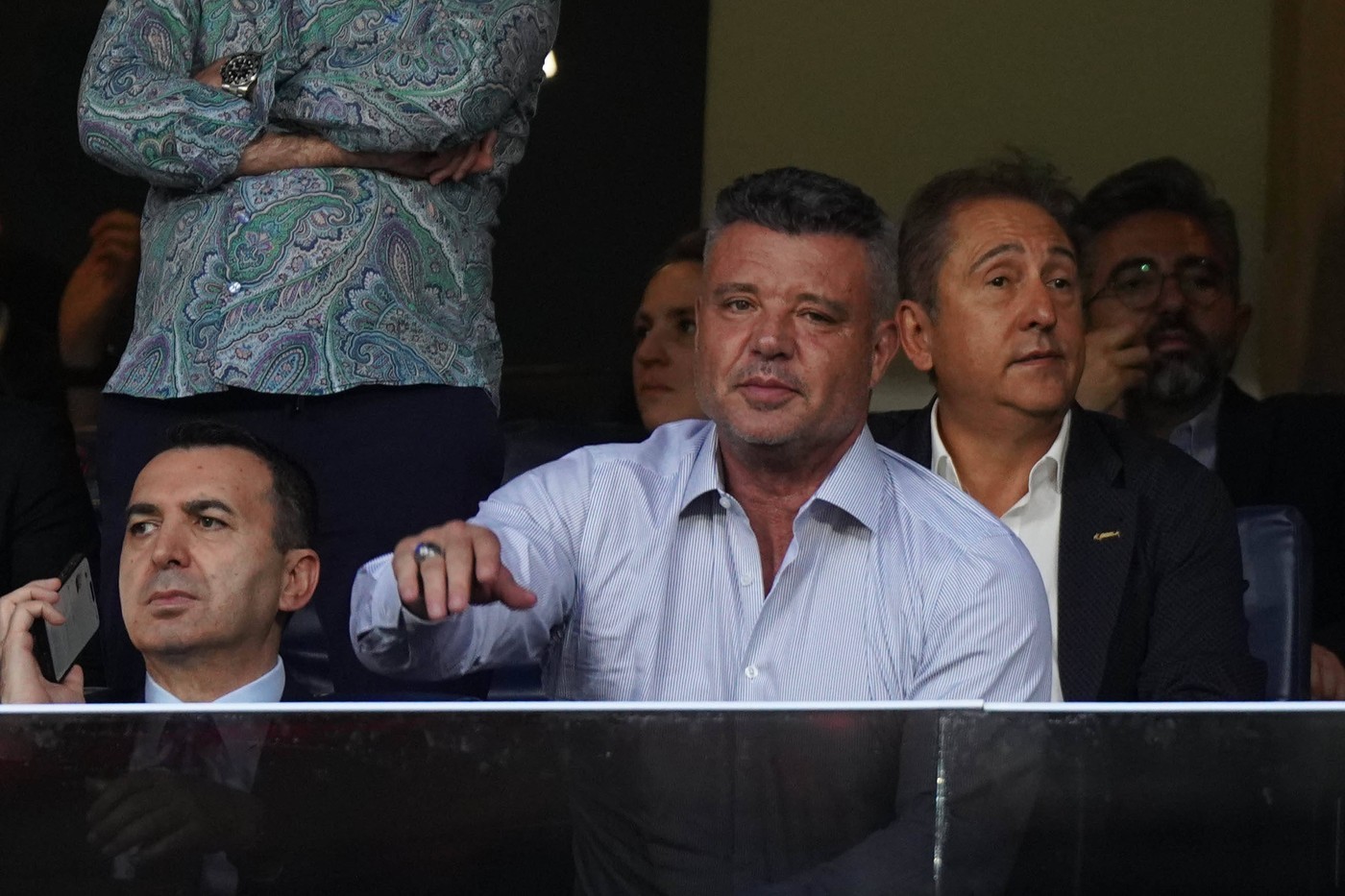 Fenerbahce chairman Sadettin Saran