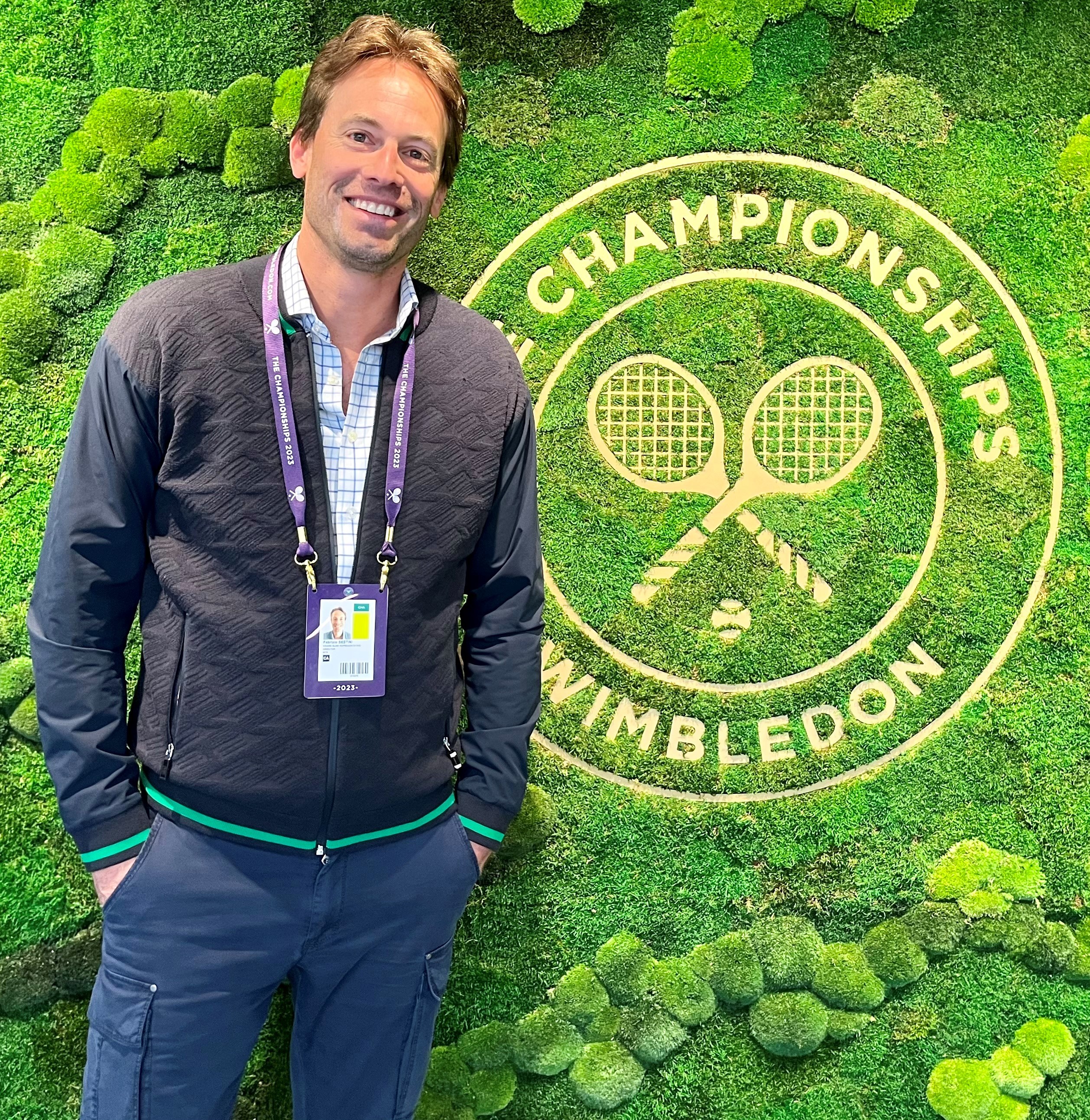 Fabrizio Sestini ve Wimbledonu