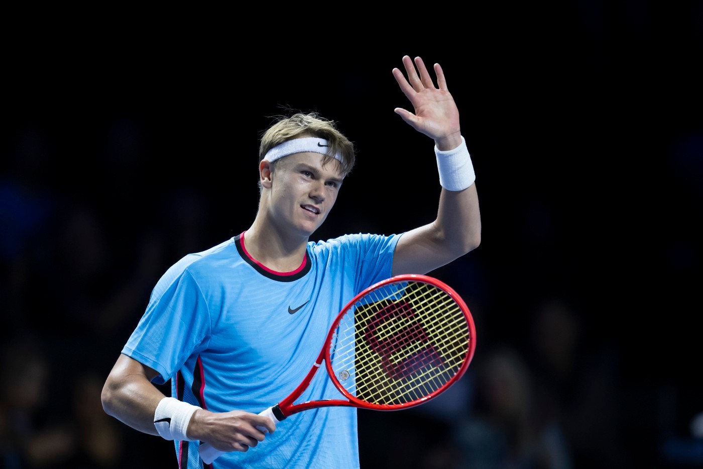 Holger Rune is ready for the Round of 16 at the ATP tournament in Basel