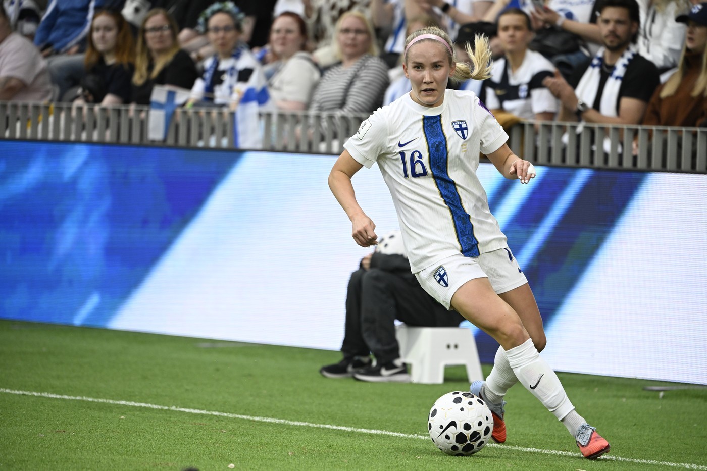 Nea Lehtola scored a brace for Finland in Tampere