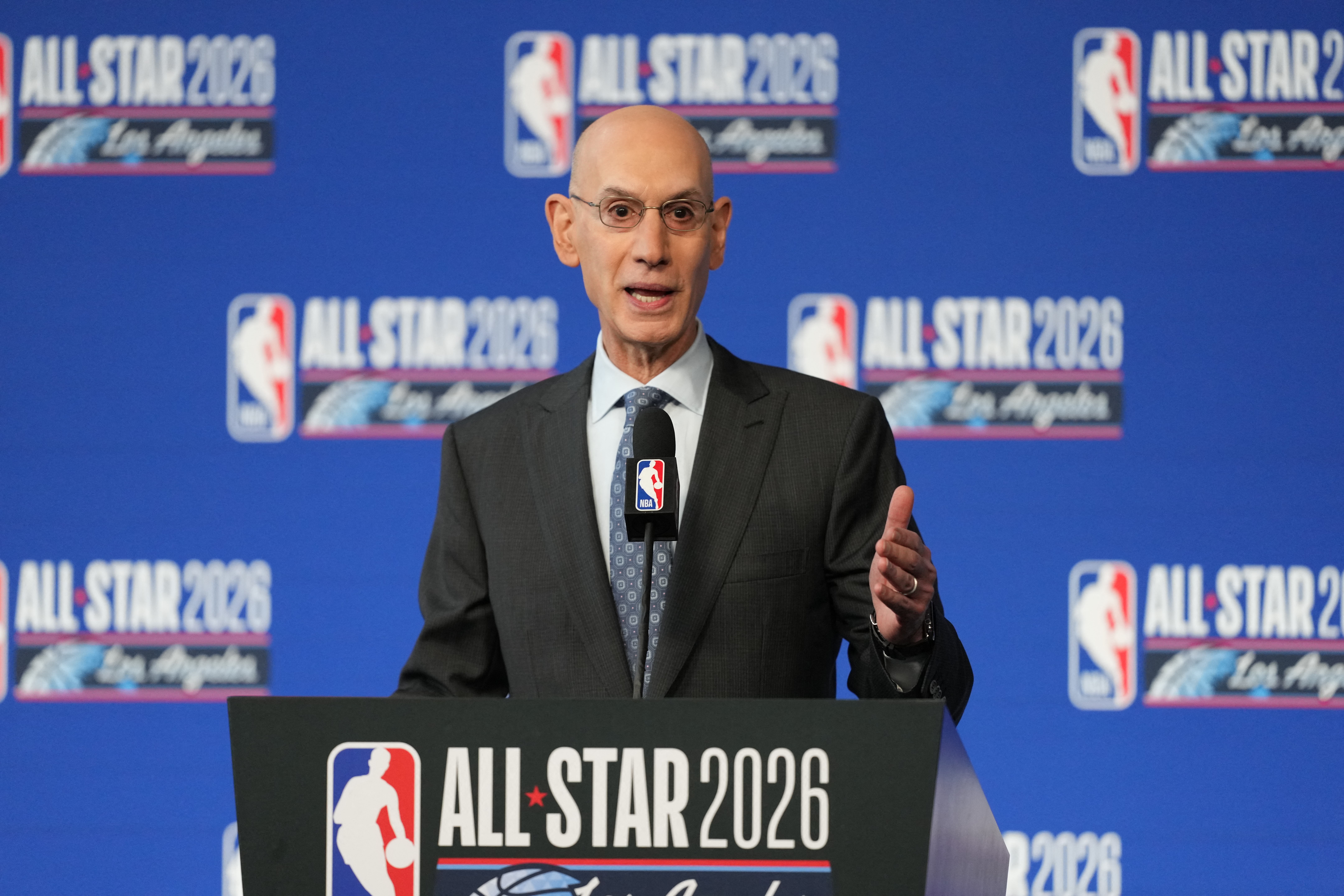 NBA commissioner Adam Silver