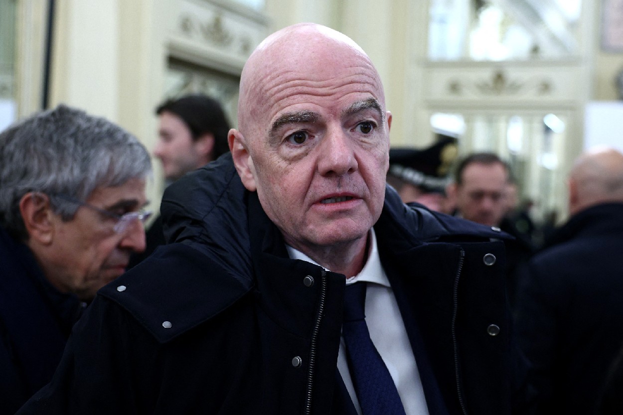 Gianni Infantino is often outspoken on political issues