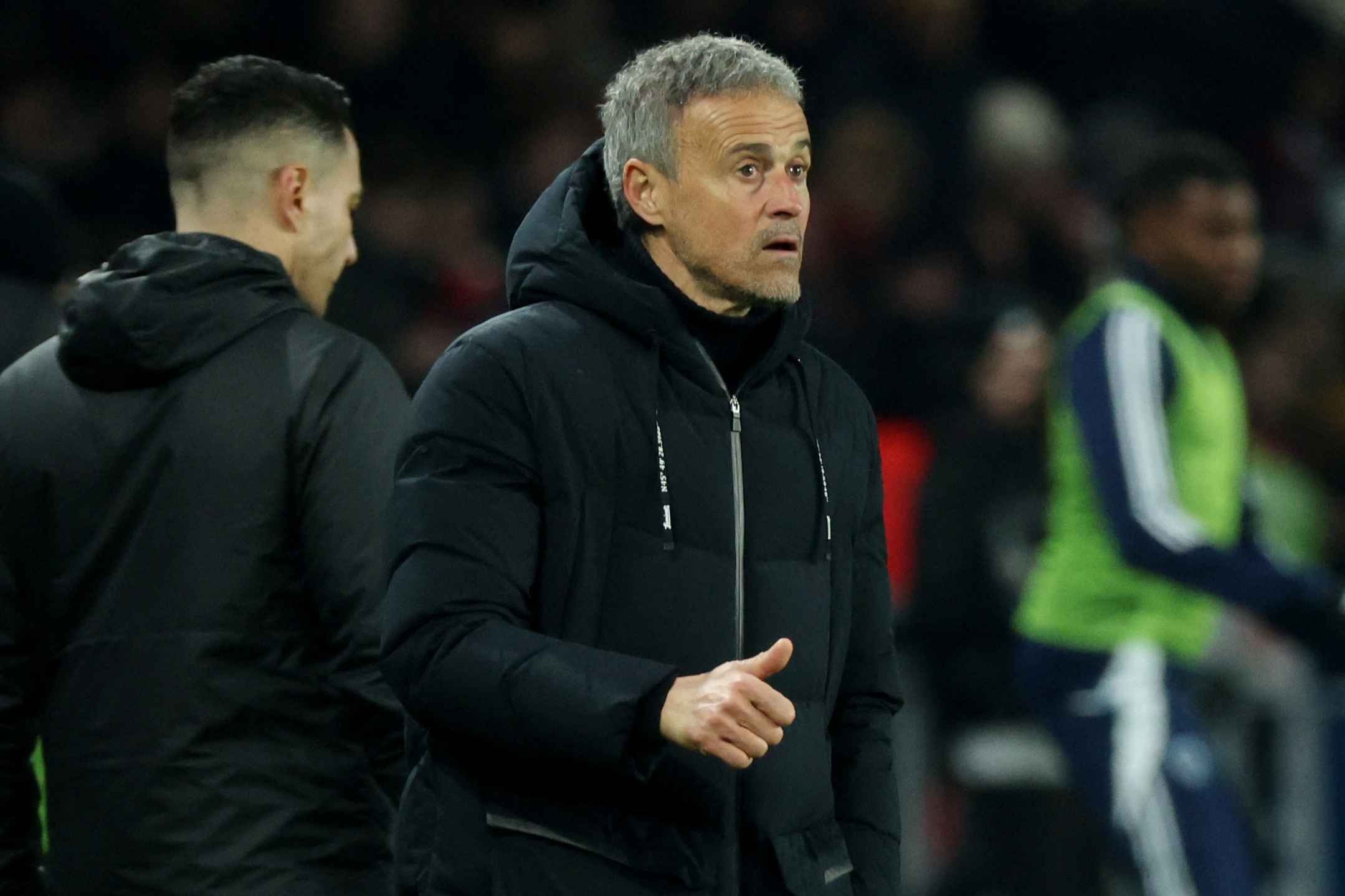 PSG manager Luis Enrique