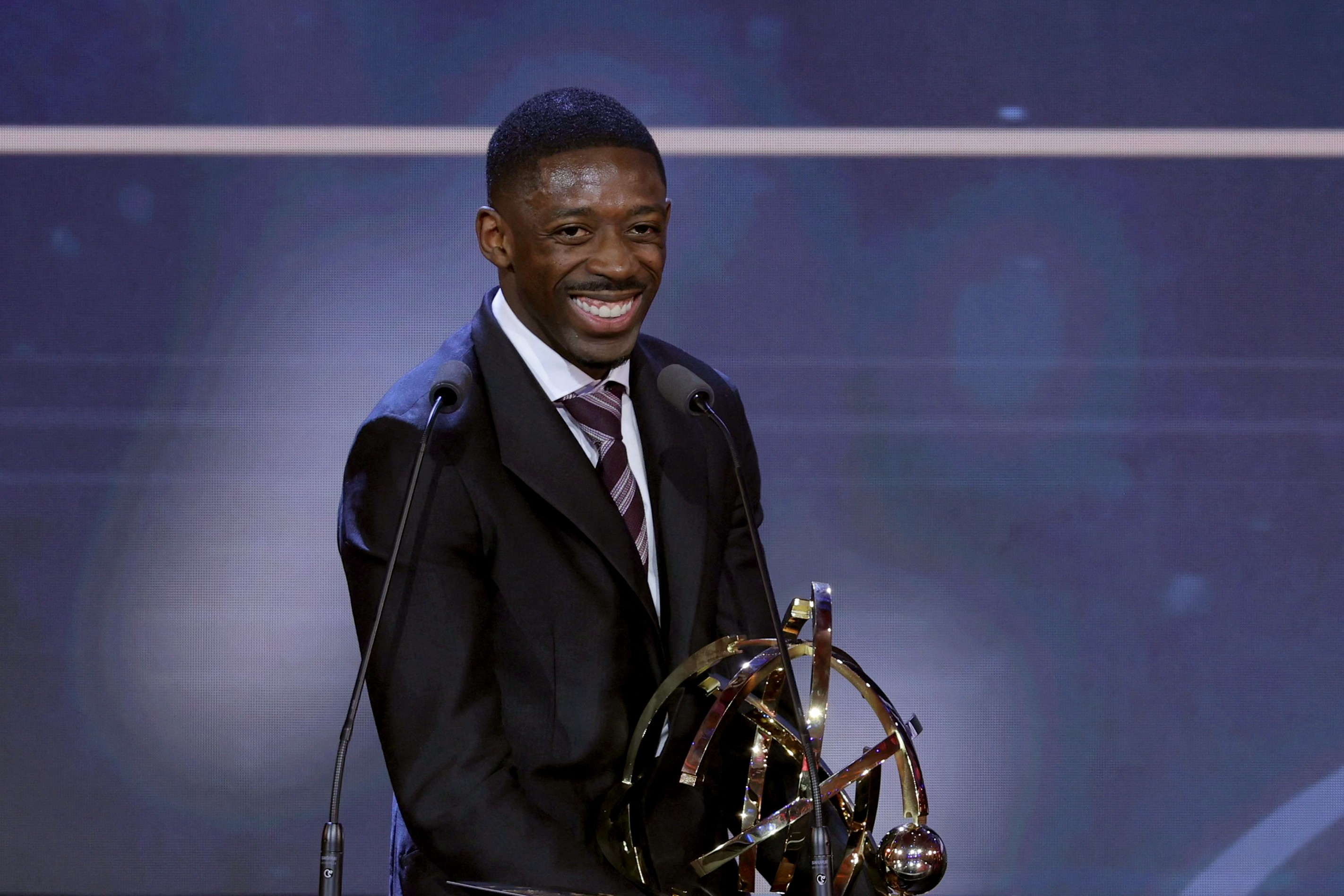 Dembele crowned Ligue 1’s best again despite starting nine matches